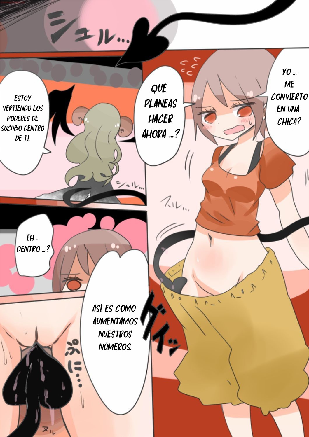 おとうとサキュバスか！インマノキョウダイニョタイカサクセン1-2エスパニョール