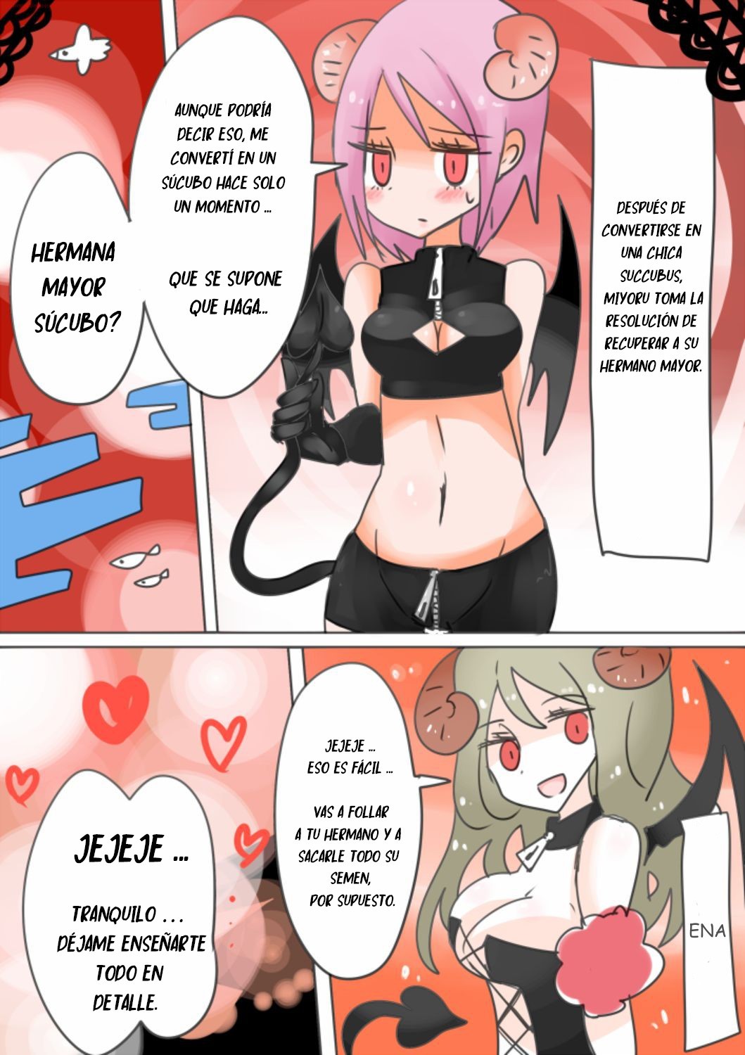 おとうとサキュバスか！インマノキョウダイニョタイカサクセン1-2エスパニョール