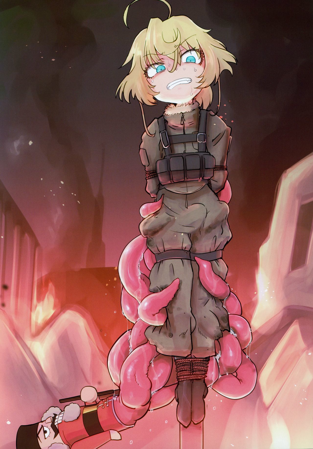 スキナヤツマトメ触手-