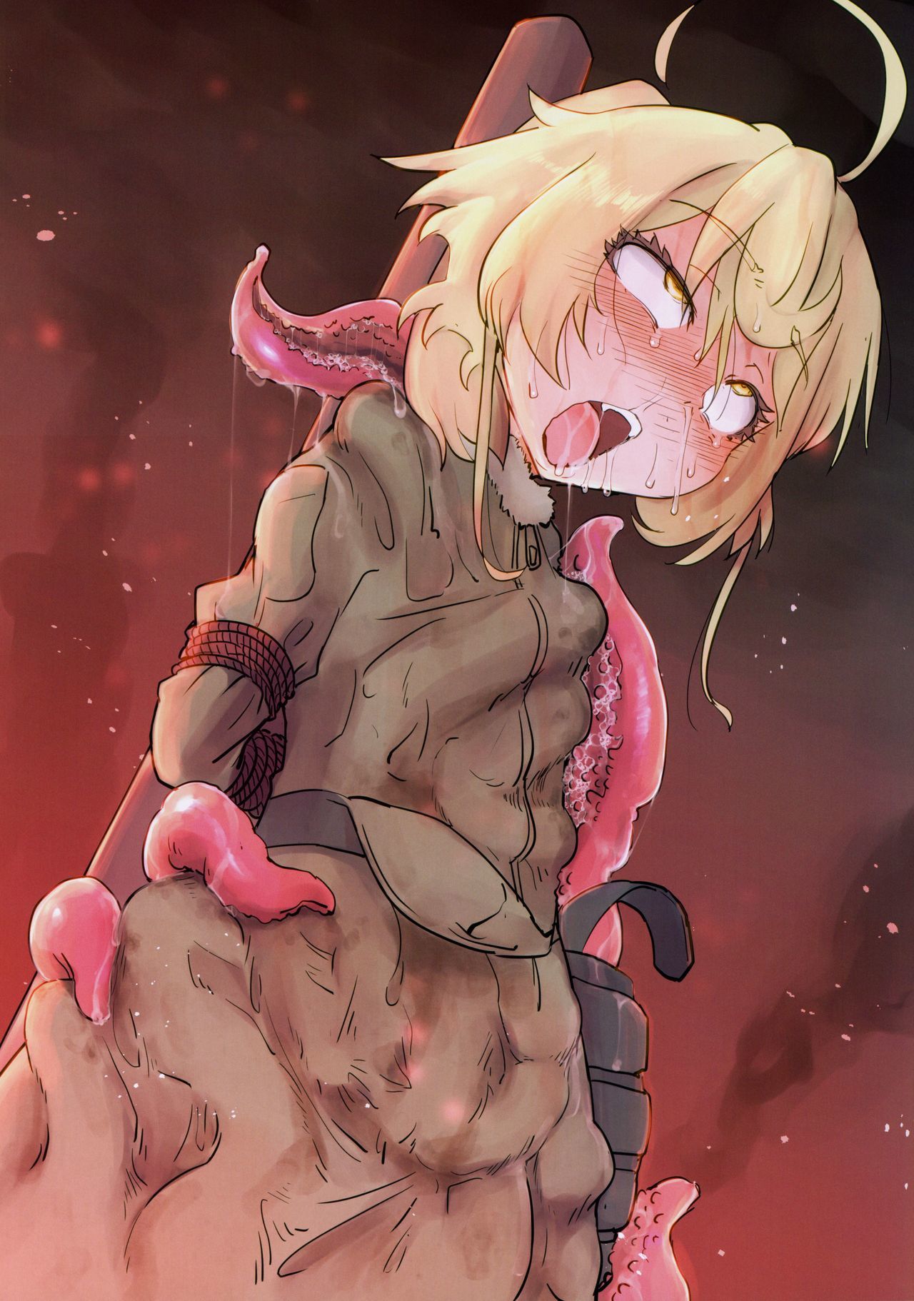 スキナヤツマトメ触手-