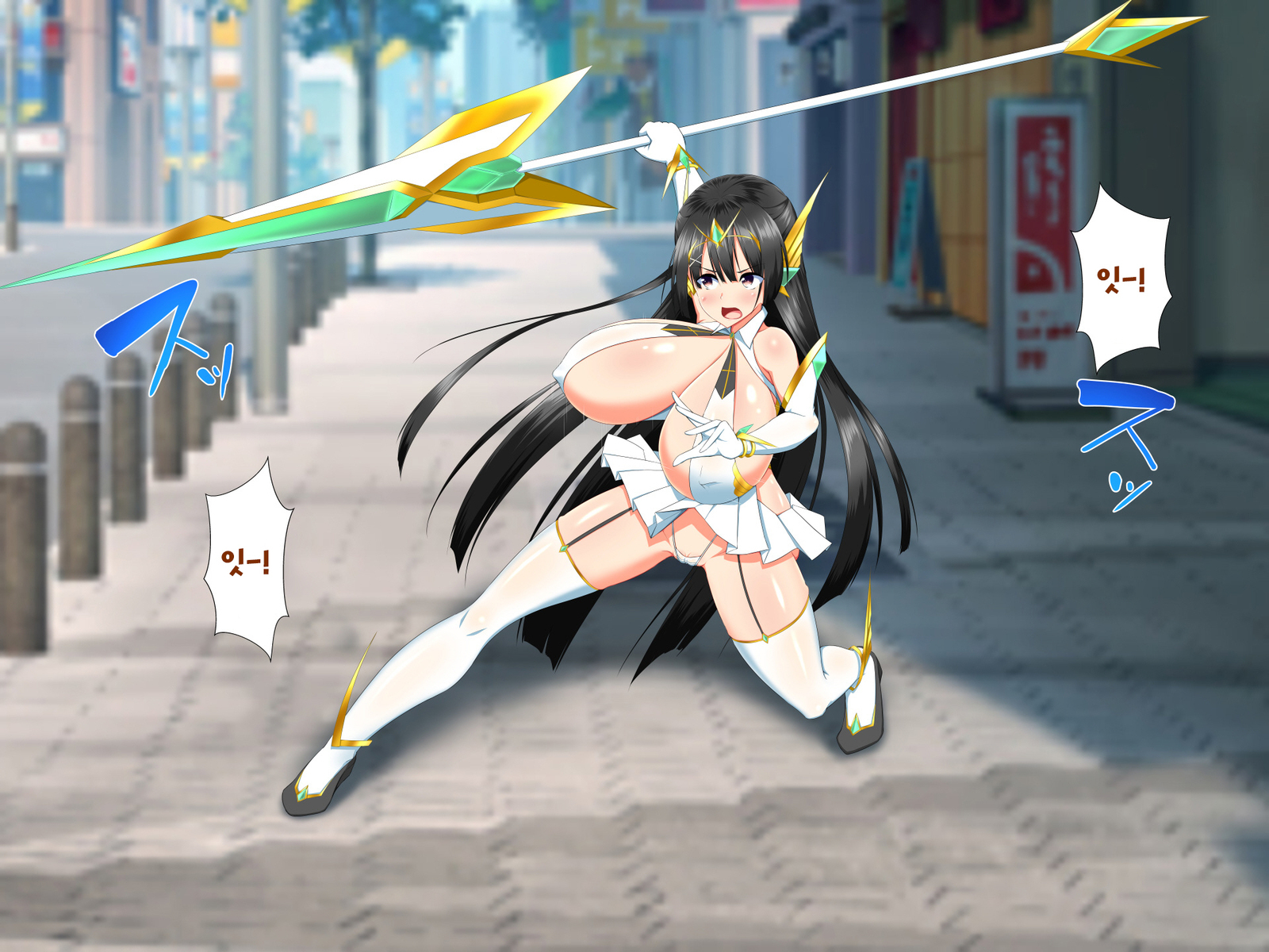 変身ヒロインVS京大チンポ50ポン