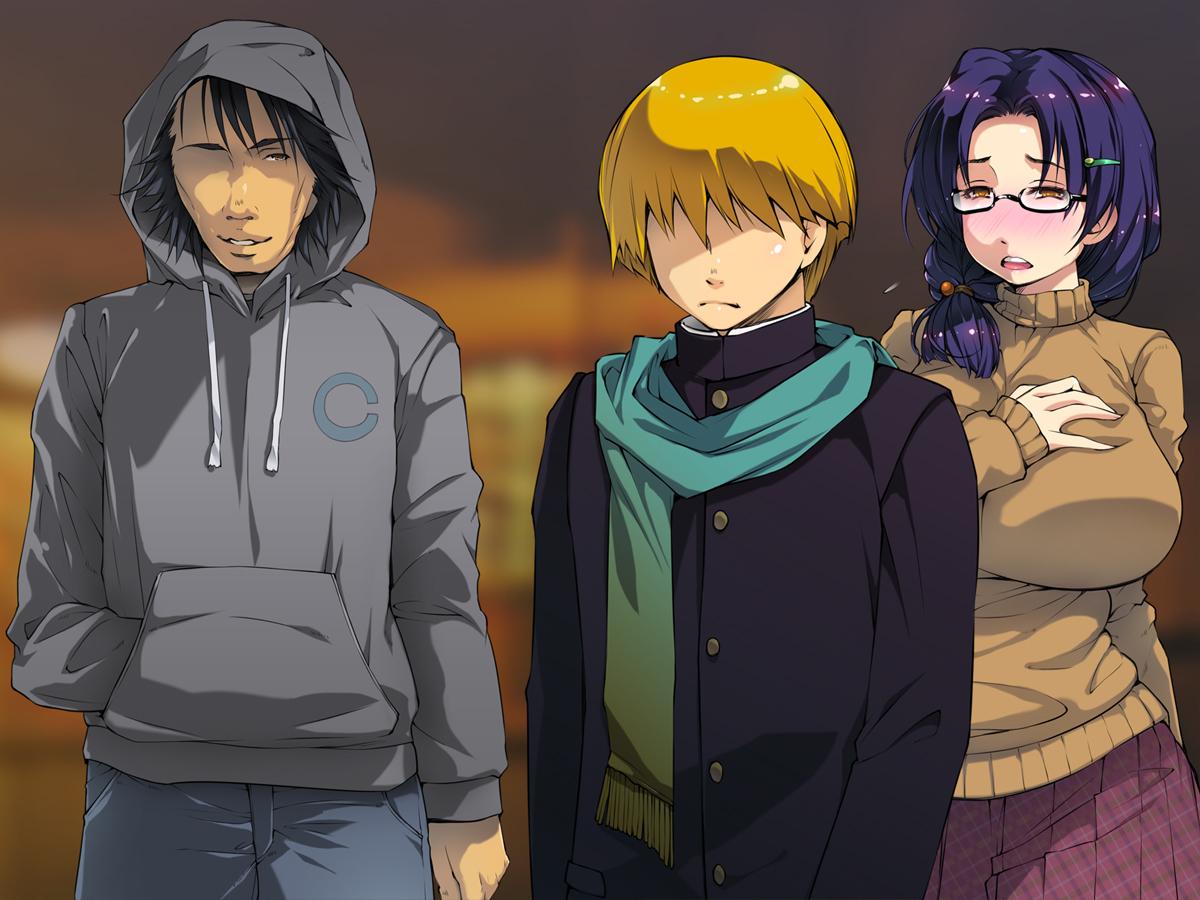 三田さらって〜じみおっぱいむすめをかれしの前でねと〜