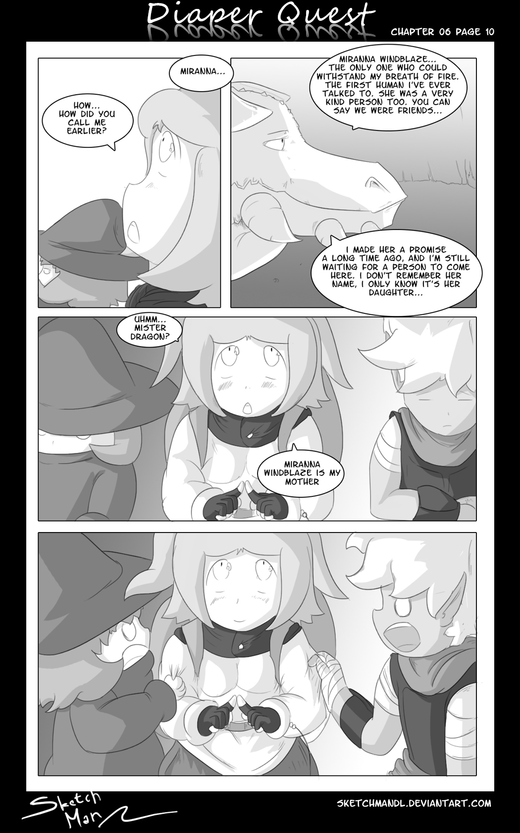 スケッチマンのおむつクエスト完了