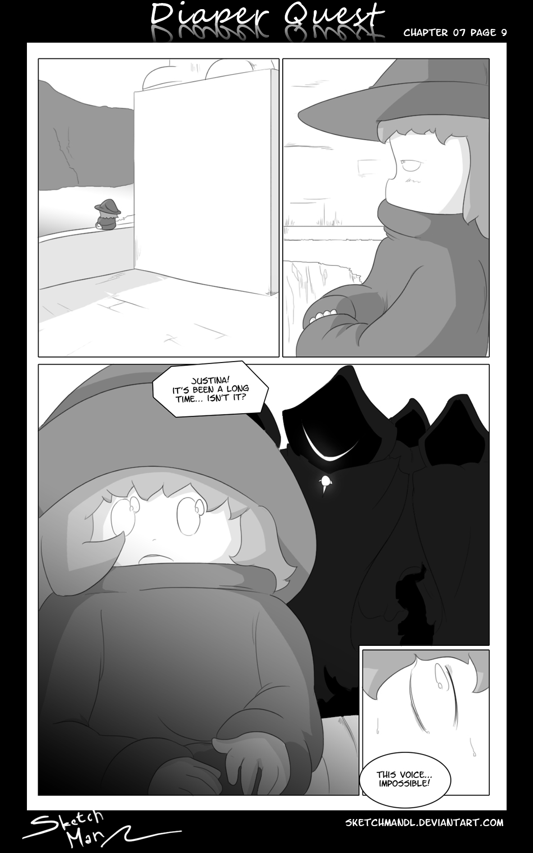 スケッチマンのおむつクエスト完了