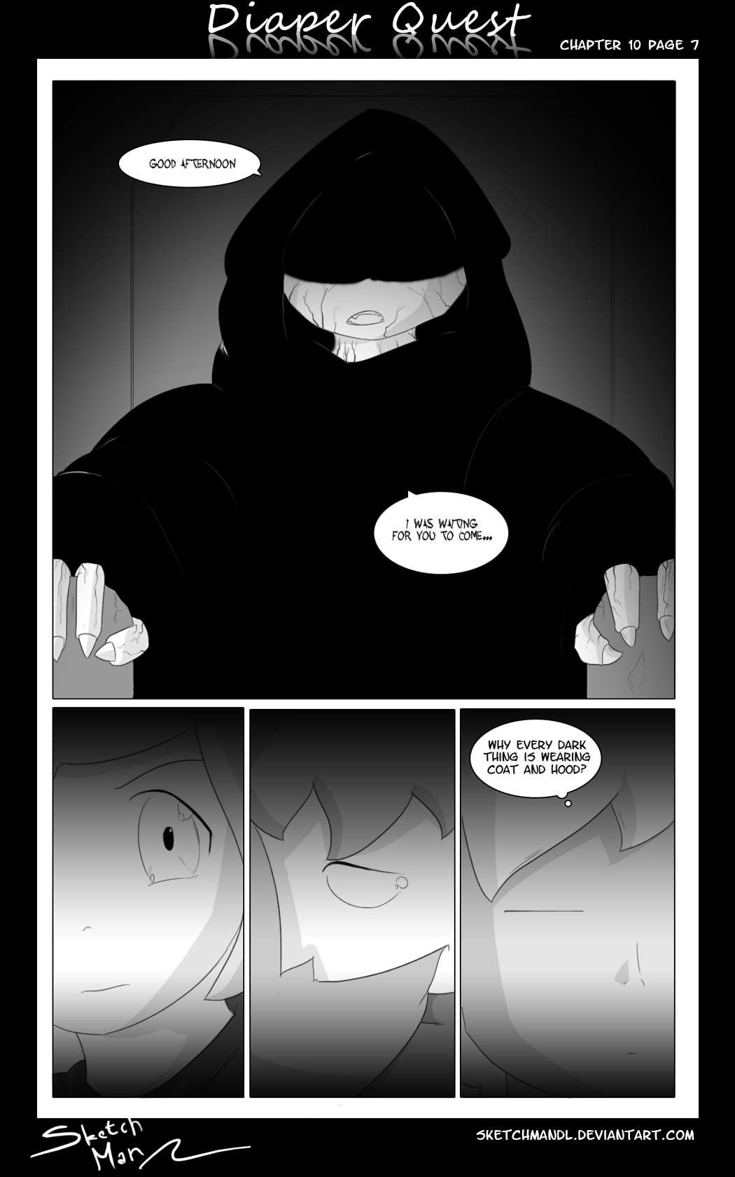 スケッチマンのおむつクエスト完了