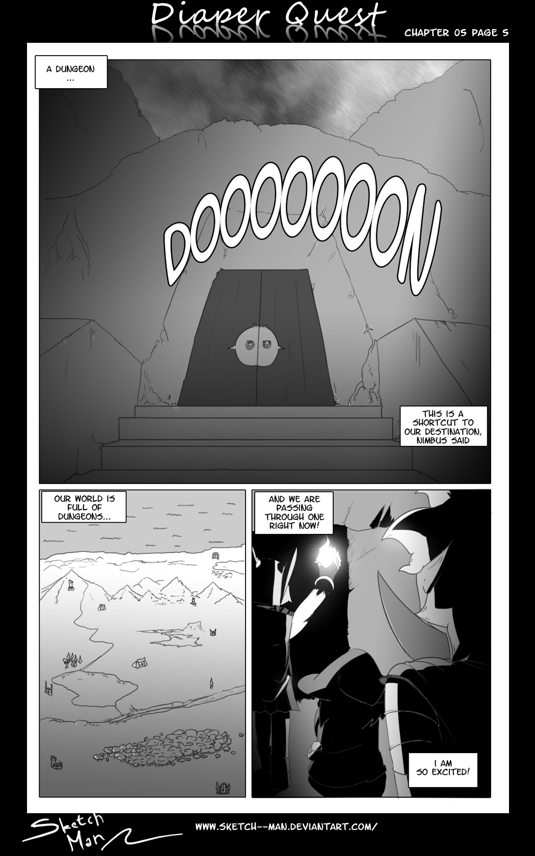 スケッチマンのおむつクエスト完了