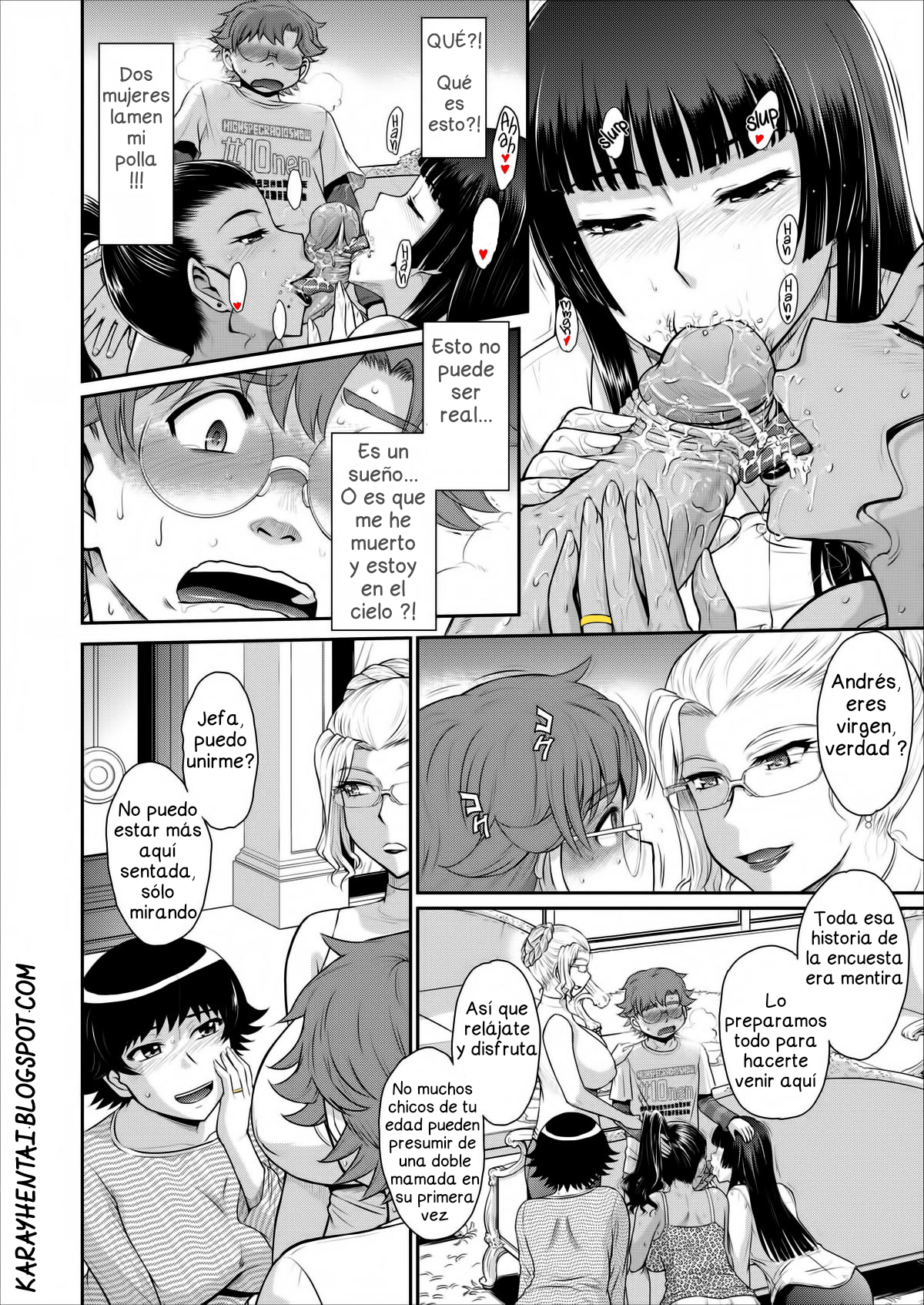 DESVIRGADO POR LAS ZORRAS DEL AMPA