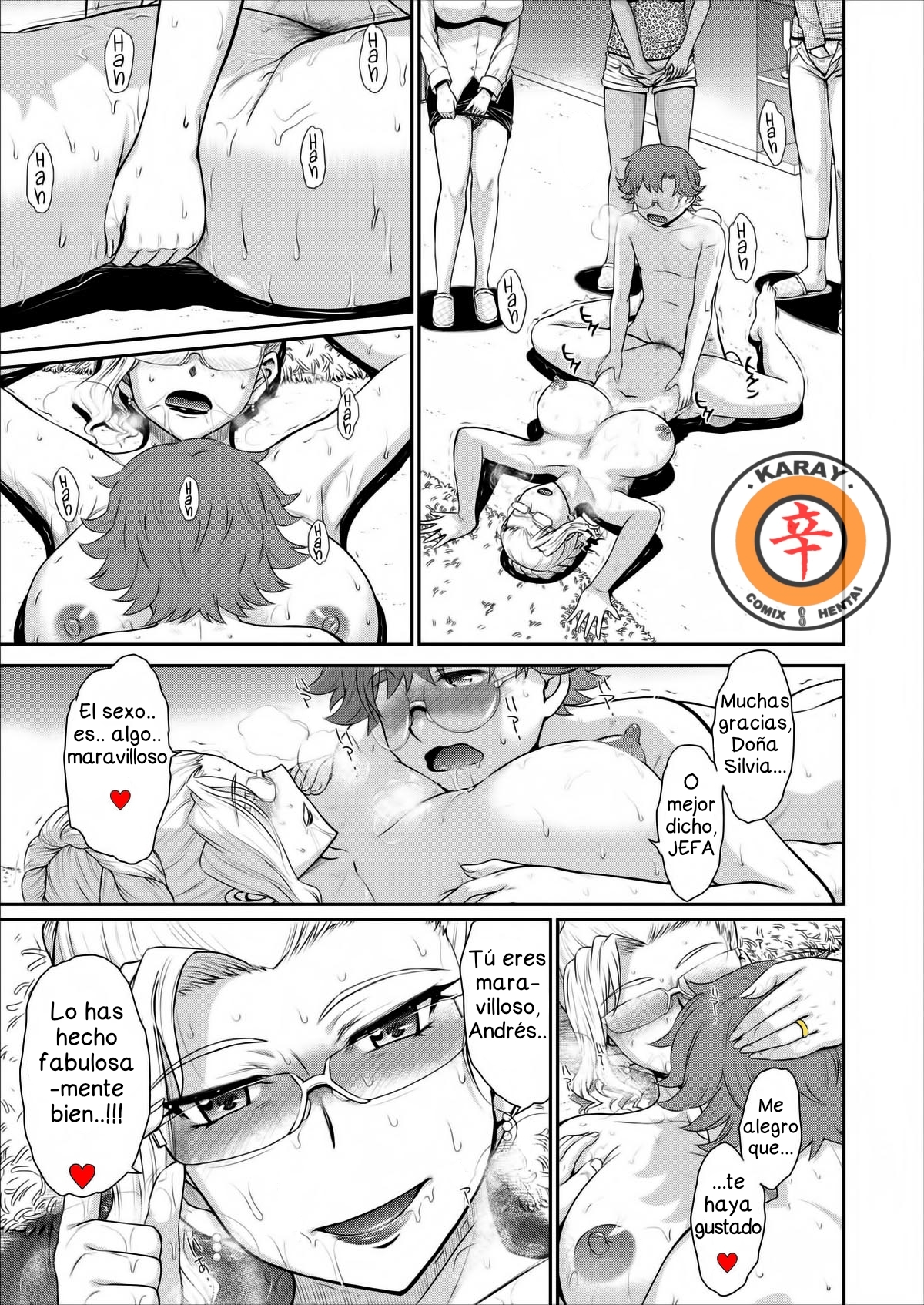 DESVIRGADO POR LAS ZORRAS DEL AMPA