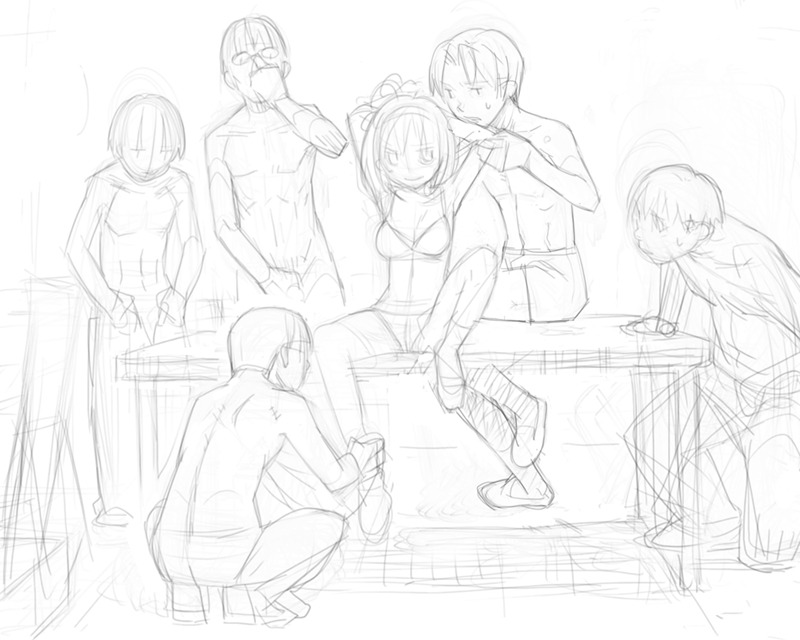 鈴宮さんから園田のCG