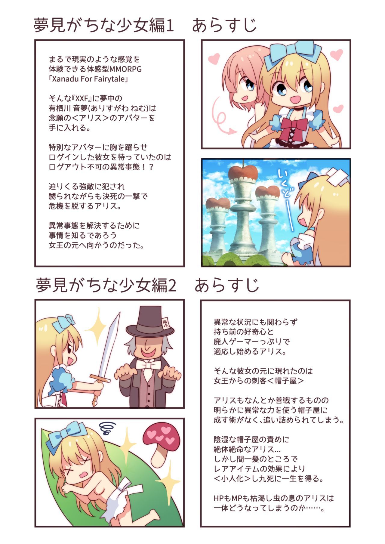 かそうどうわはきけんが一パイ！？夢みがちな少女編3