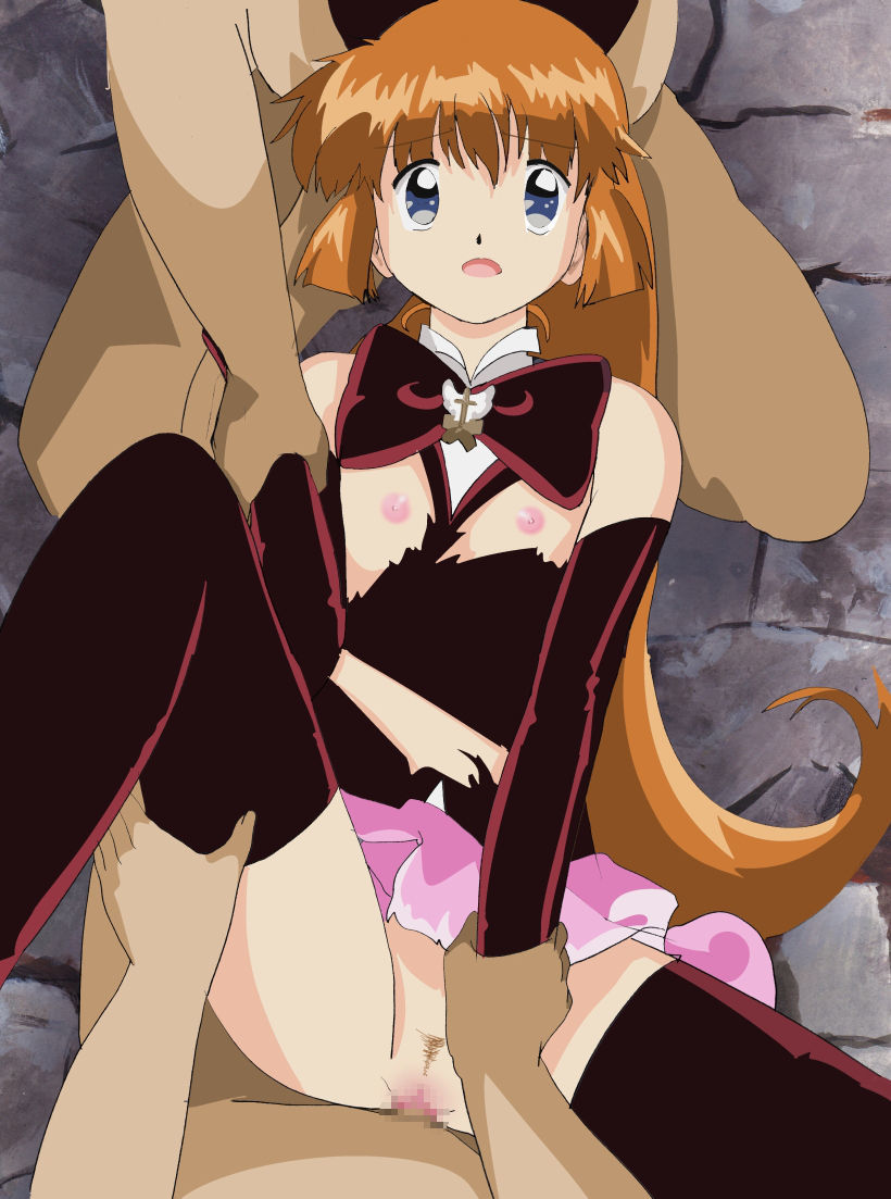 捕らえられた怪盗少女