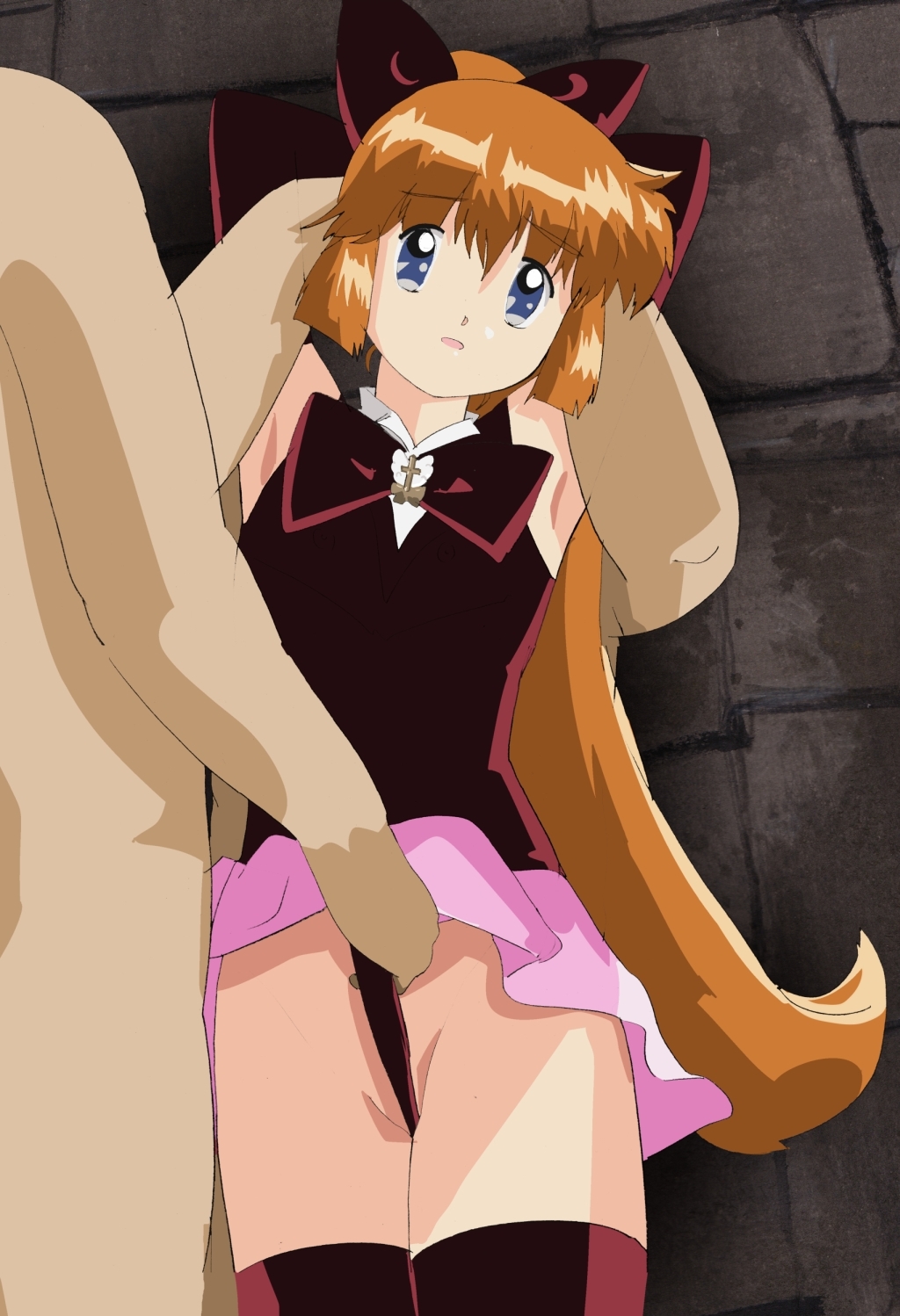 捕らえられた怪盗少女