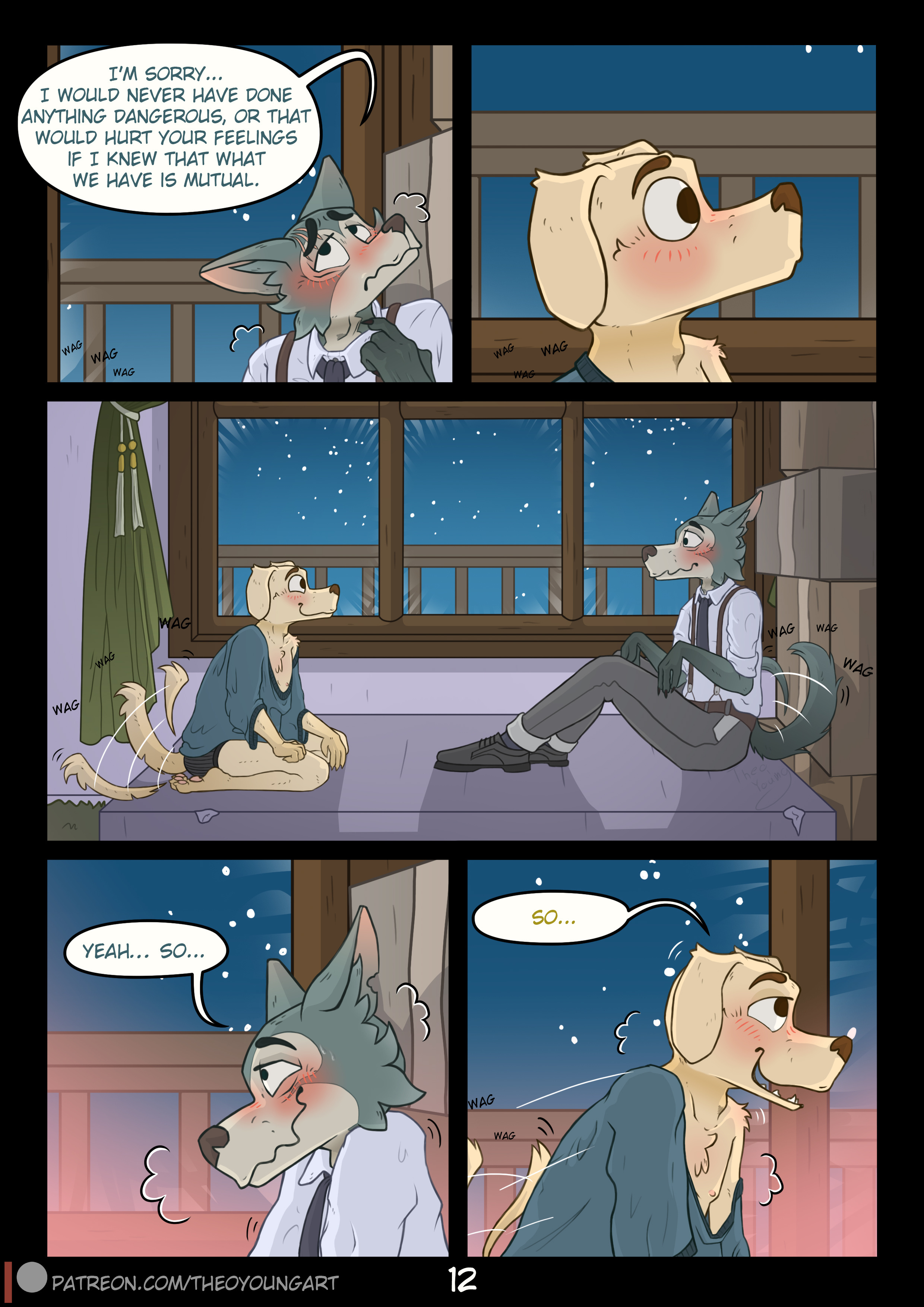 友情の純粋な骨エンドコミック