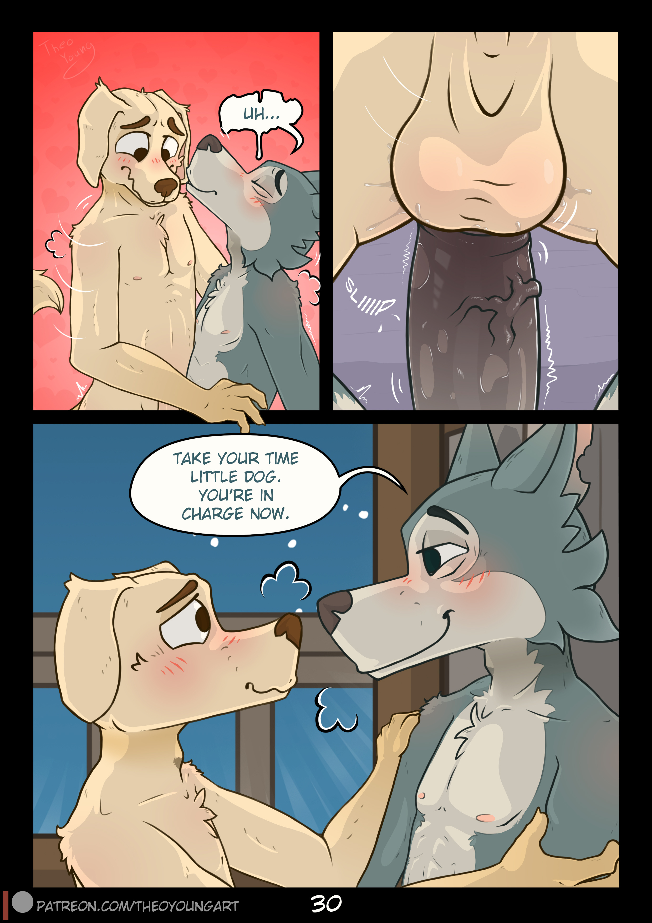 友情の純粋な骨エンドコミック