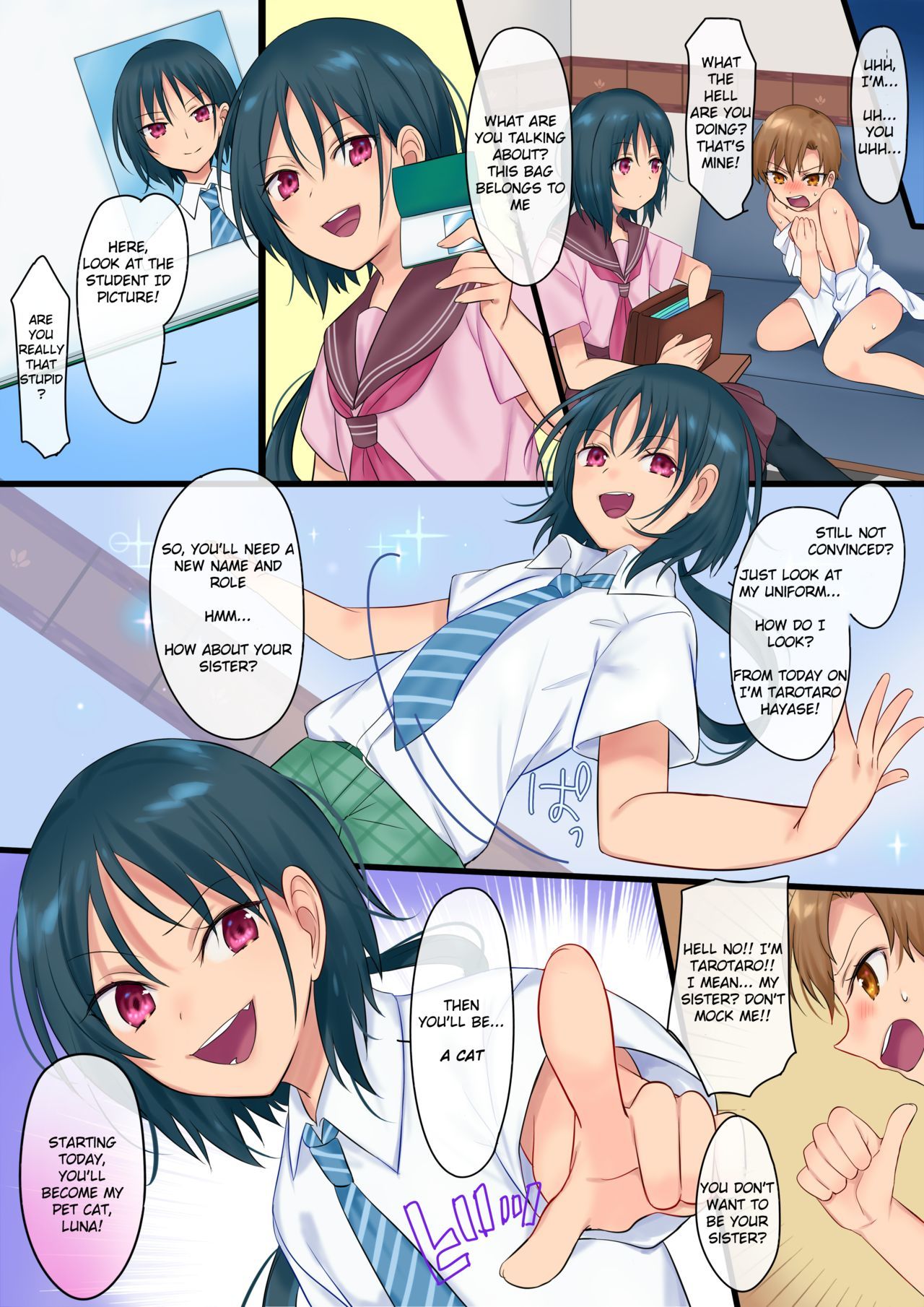 悪魔のアイガンペット〜絶望のめすか聖星!!〜|悪魔の絶望的なペットビッチに変身!!