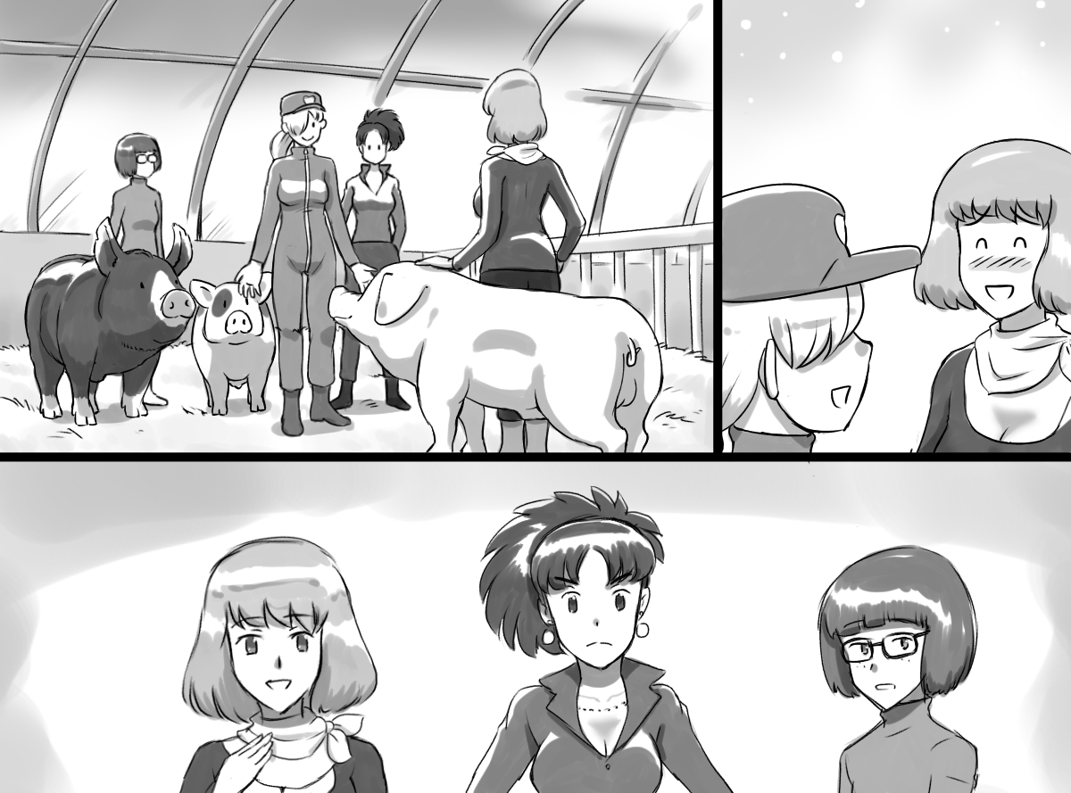 どうぶつのうじょう-3-びきのこぶたちゃん編