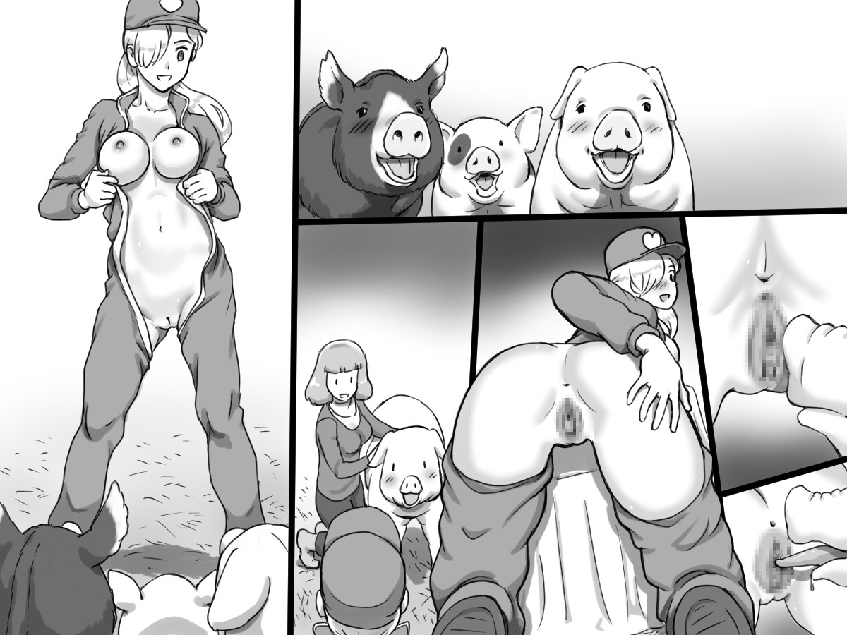 どうぶつのうじょう-3-びきのこぶたちゃん編