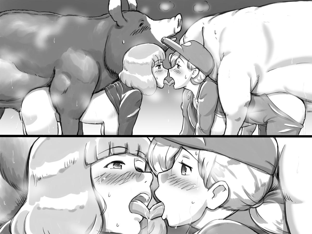 どうぶつのうじょう-3-びきのこぶたちゃん編