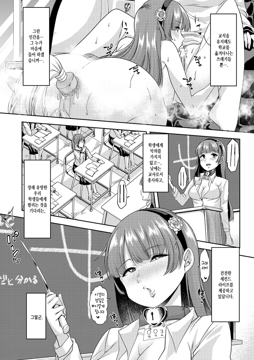 メスキョウシ、オチル| 암컷교사、타락하다