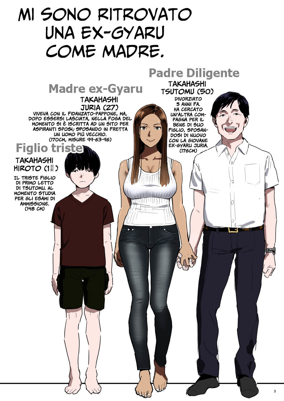 モトギャルママガキュウニデキタケン。 | Mi Sono Ritrovato Una Ex Gyaru ComeMadre。