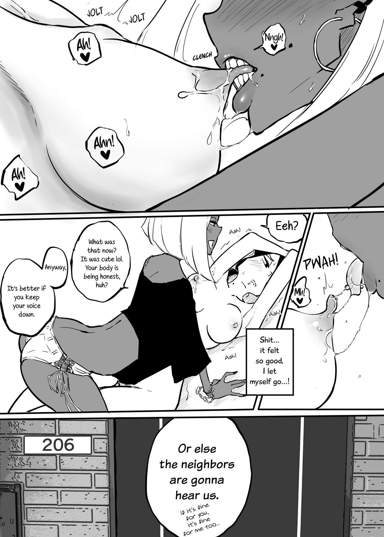 [Sky Dogma (ぱんだこりゃ)] スパルタ先生が教え子のビッチギャルにエッチな事される話2 [英訳]