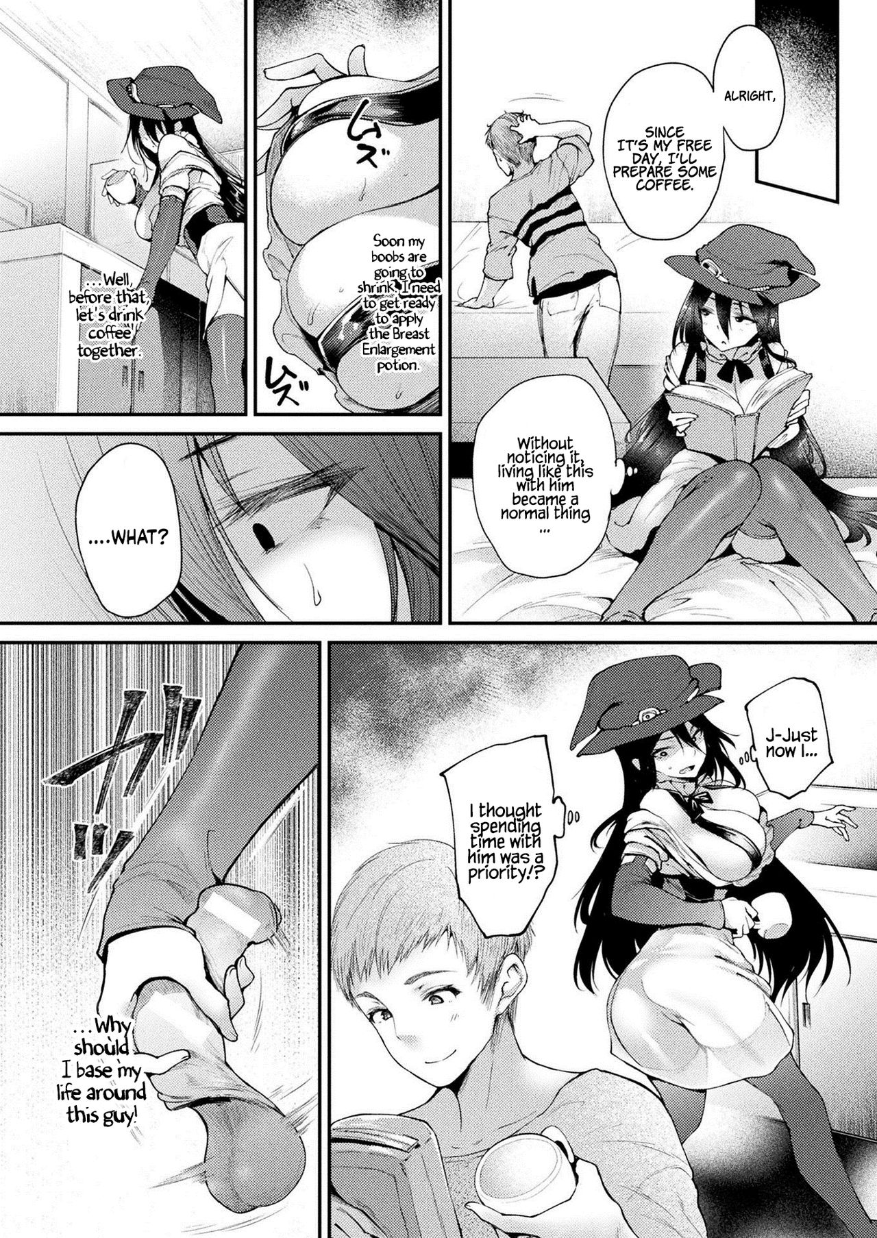 [太平さんせっと] 壁穴付住居へようこそ 301号室 魔女セリナの場合 1-2 [英訳] [DL版]