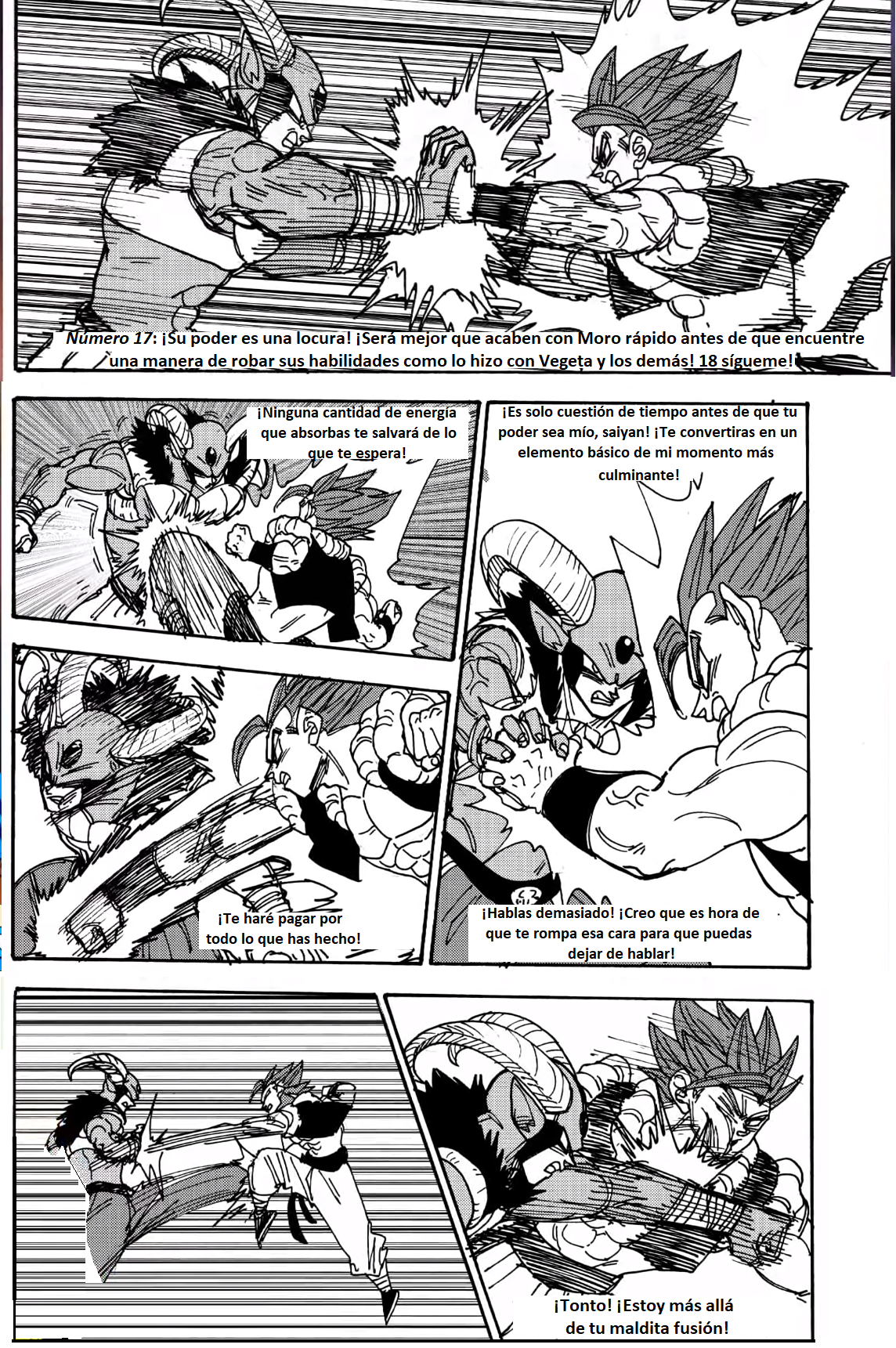 ドラゴンボール超を超えて：ゴジータ対モロが始まります！