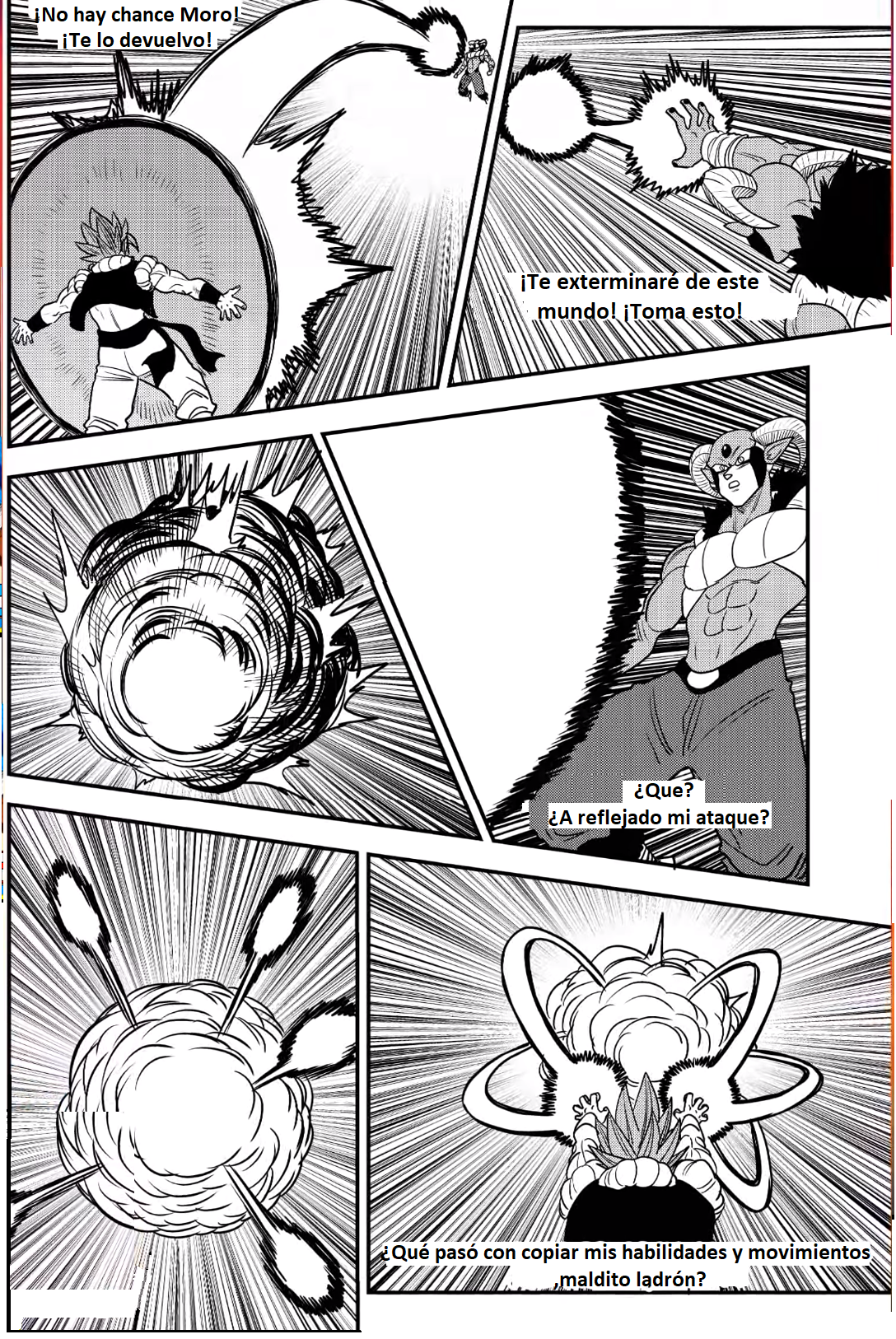 ドラゴンボール超を超えて：ゴジータ対モロが始まります！