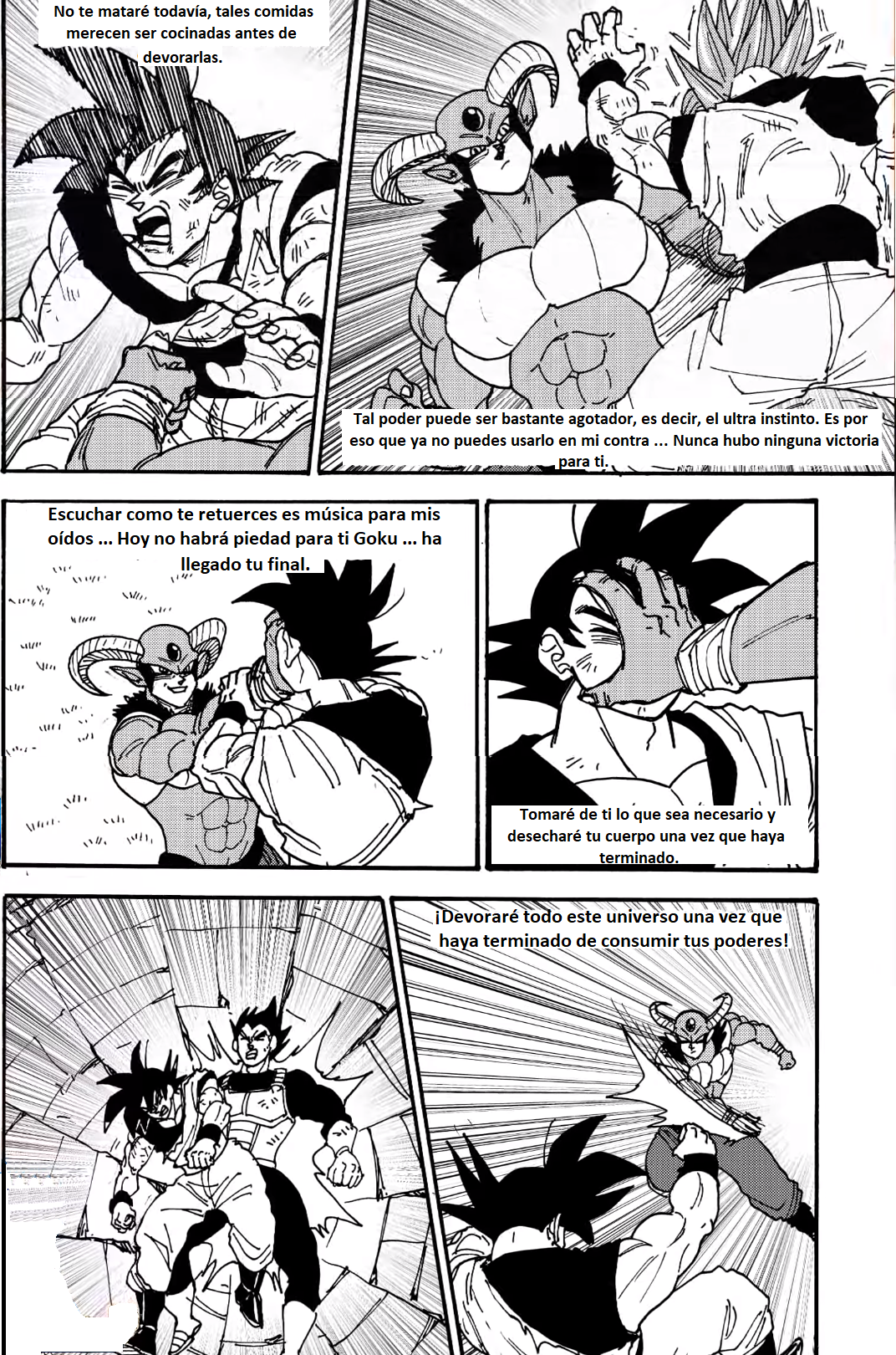 ドラゴンボール超を超えて：ゴジータ対モロが始まります！