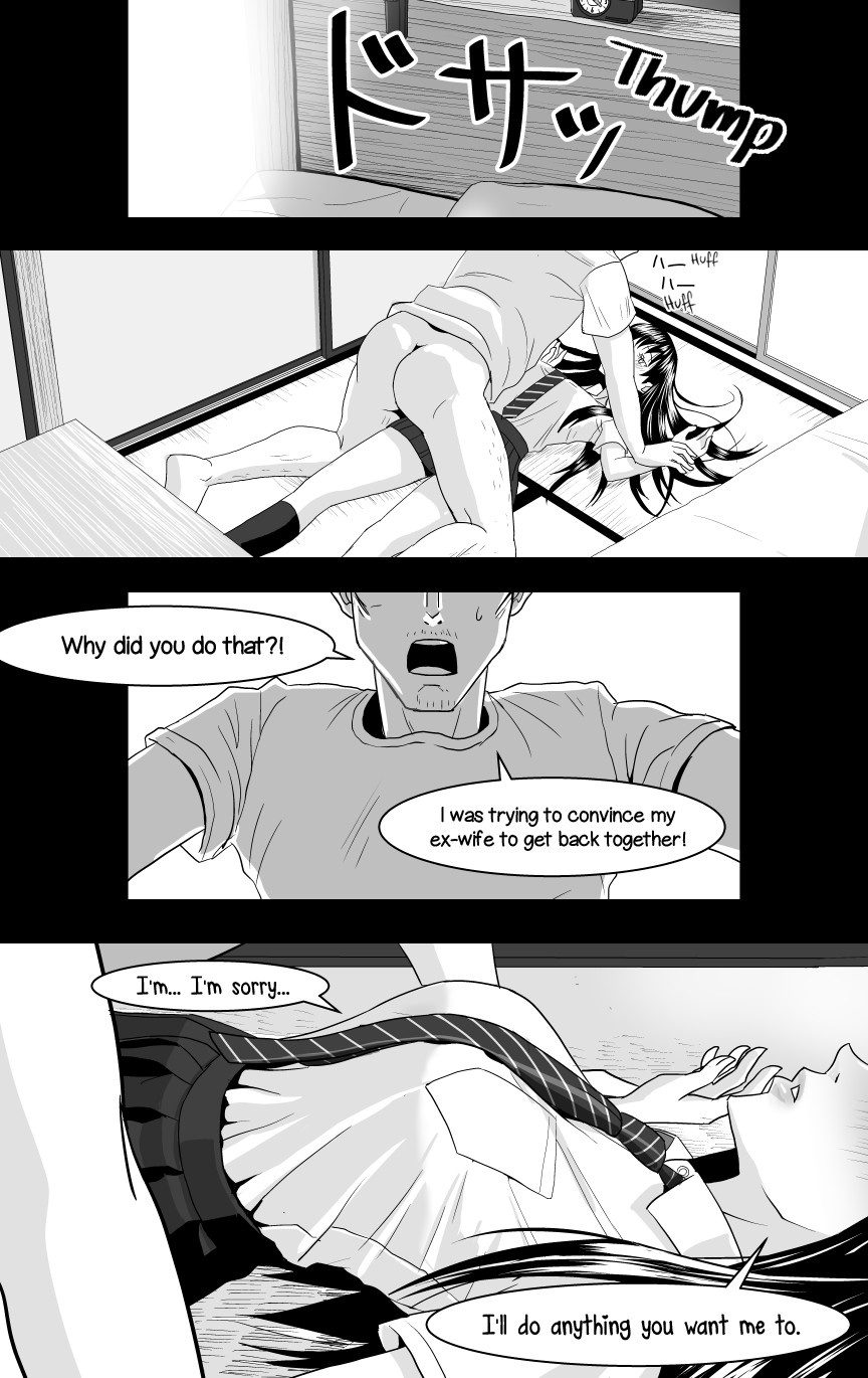 [コースティカ] おじ専JKとバツイチ店長 (恋は雨上がりのように) [英訳]