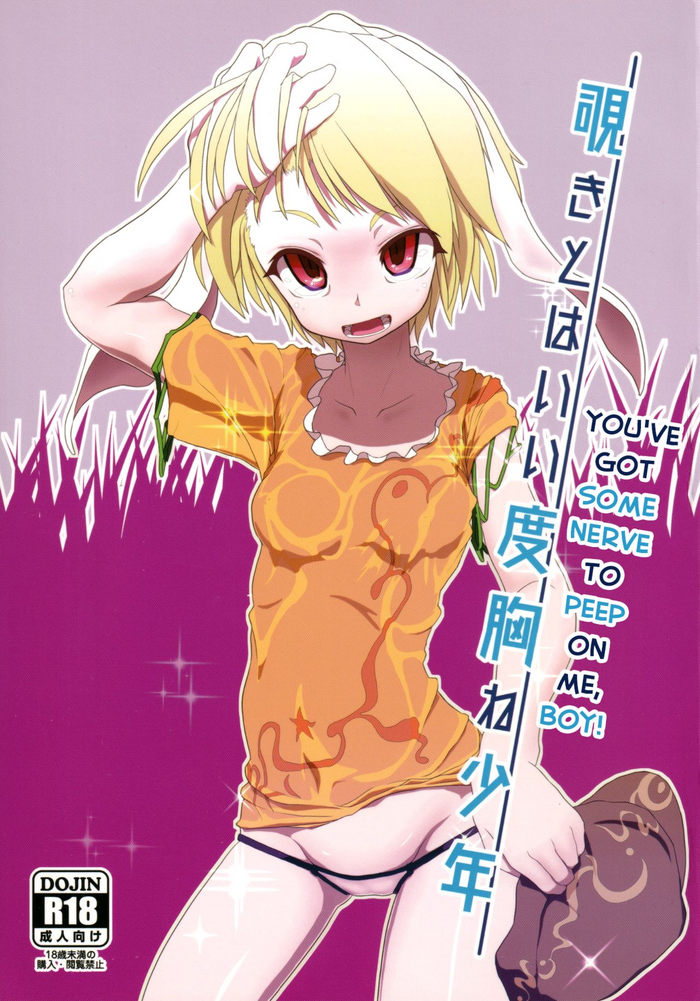 (秋季例大祭4) [ぽちころ農園 (ぽちころ)] 覗きとはいい度胸ね少年 (東方Project) [英訳]