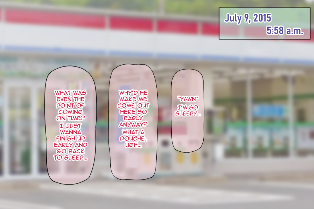 [Fall-in-Love] 生放送!黒ギャル全裸登校 [英訳]