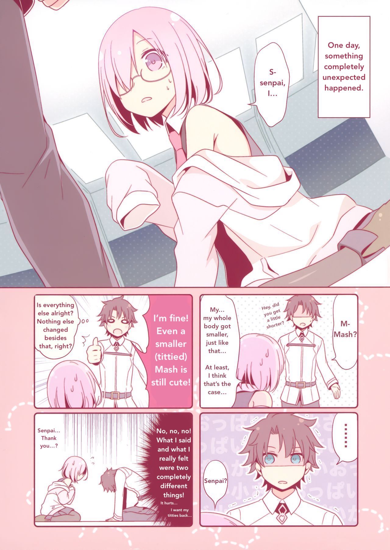 (C97) [鶏屋 (三井一期)] せんぱいだいすき (Fate/Grand Order) [英訳]