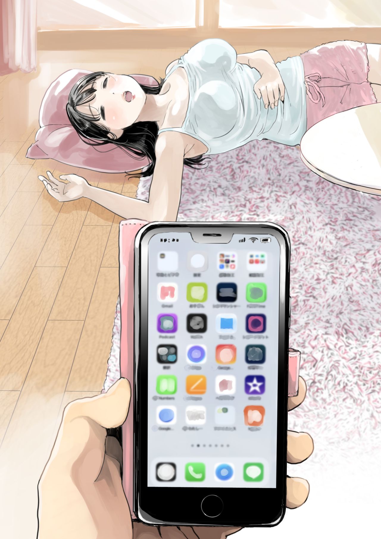 [チョコロ] 彼女のスマホを覗いただけなのに