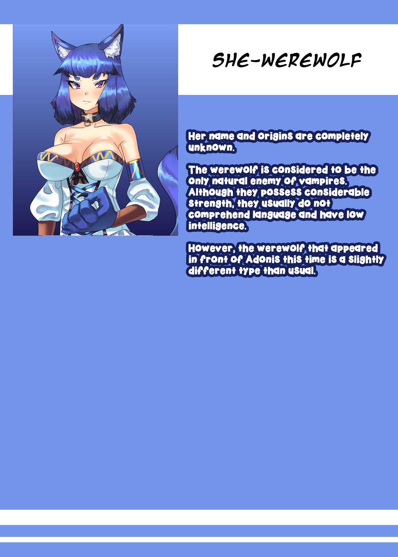 [日々草話 (アパッチ)] ショタ吸血鬼と生贄のフタナリ狼姫 [英訳]