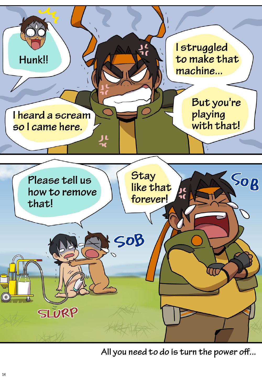 [halleseed] Loving Milking! (Voltron: Legendary Defender) [英語]