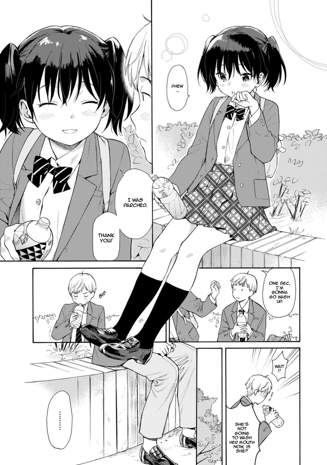 [関谷あさみ] ハプニング (ラフスケッチ) [英訳]