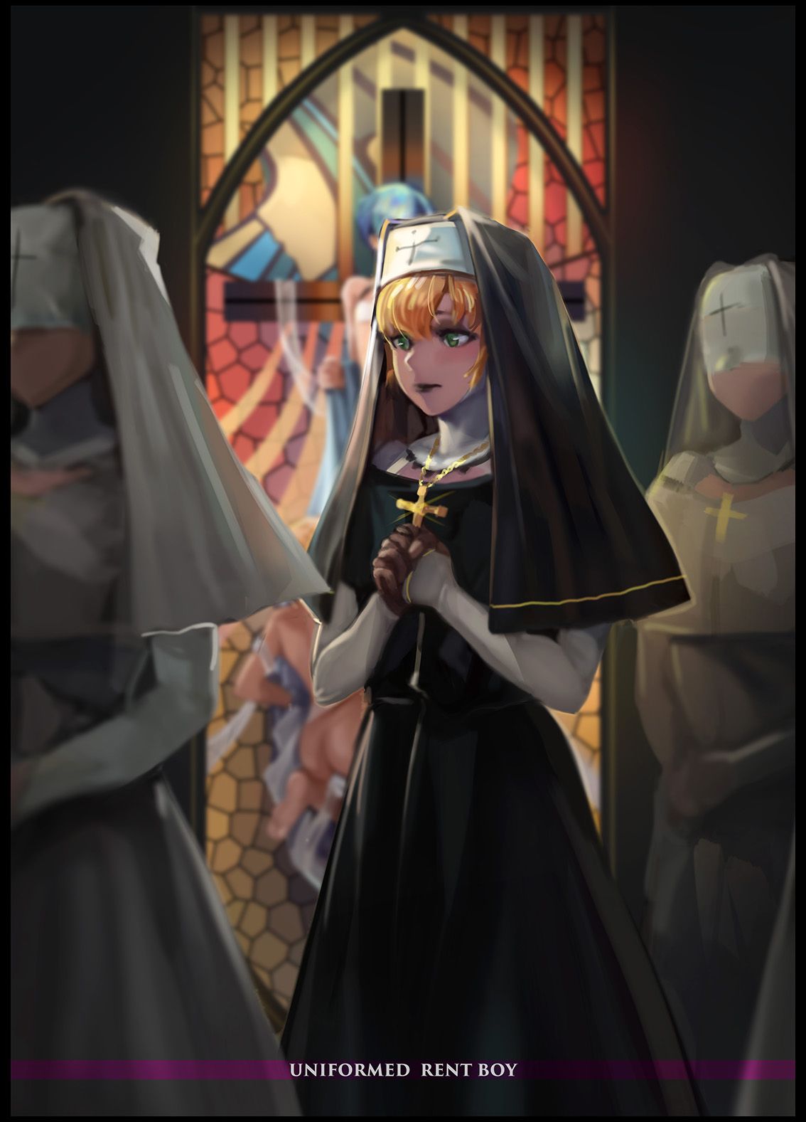 [八百萬堂 (茶碗蒸し)] 制服娼年II シスター編 [英訳] [無修正]
