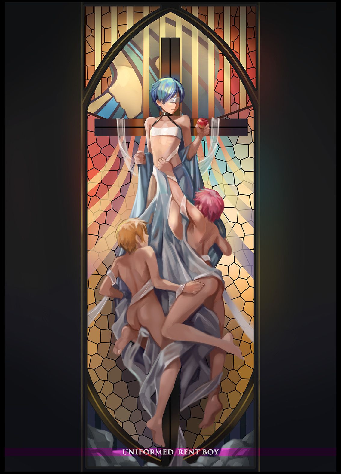 [八百萬堂 (茶碗蒸し)] 制服娼年II シスター編 [英訳] [無修正]