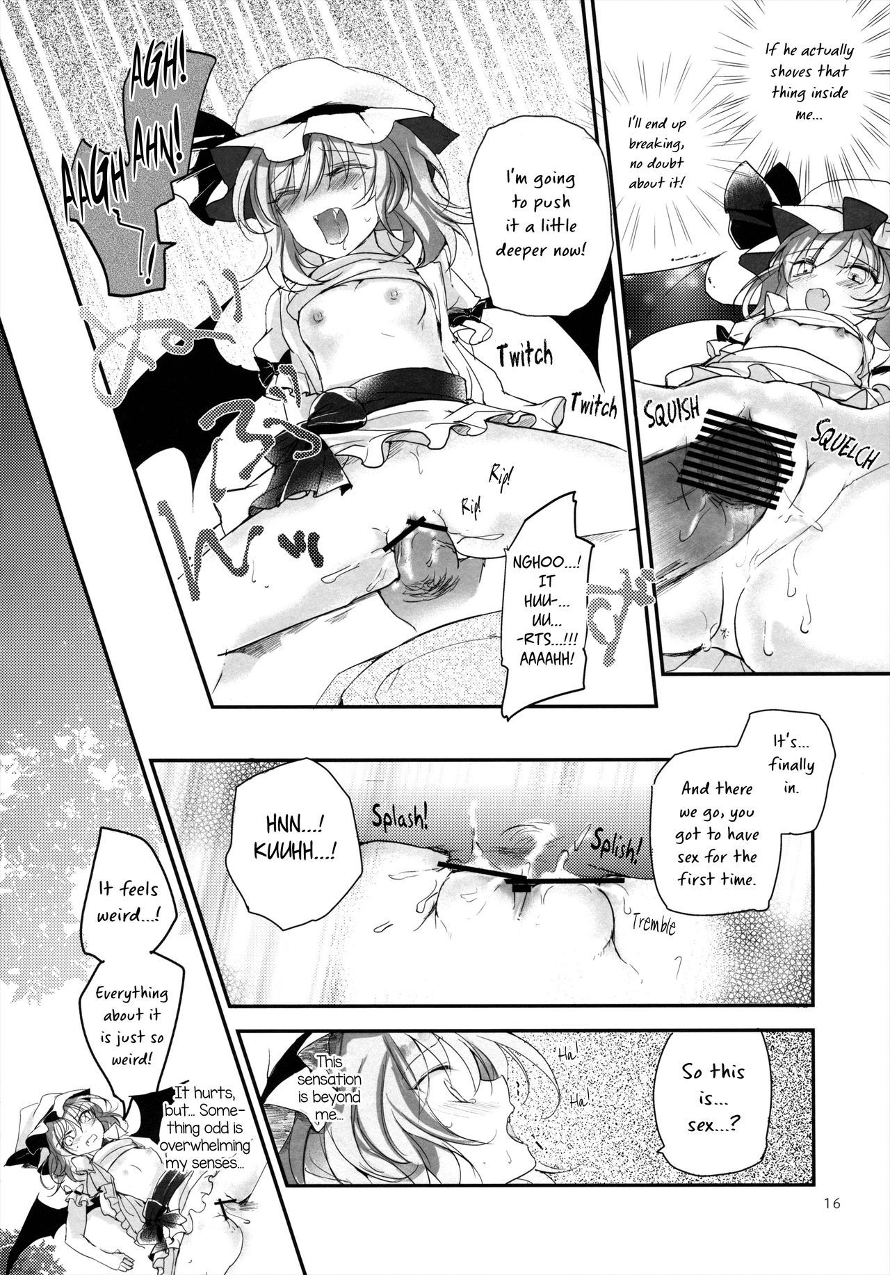 (例大祭10) [みっかみさき (ナヅカ)] 紅魔郷処女吸血鬼幻想譚 (東方Project) [英訳]