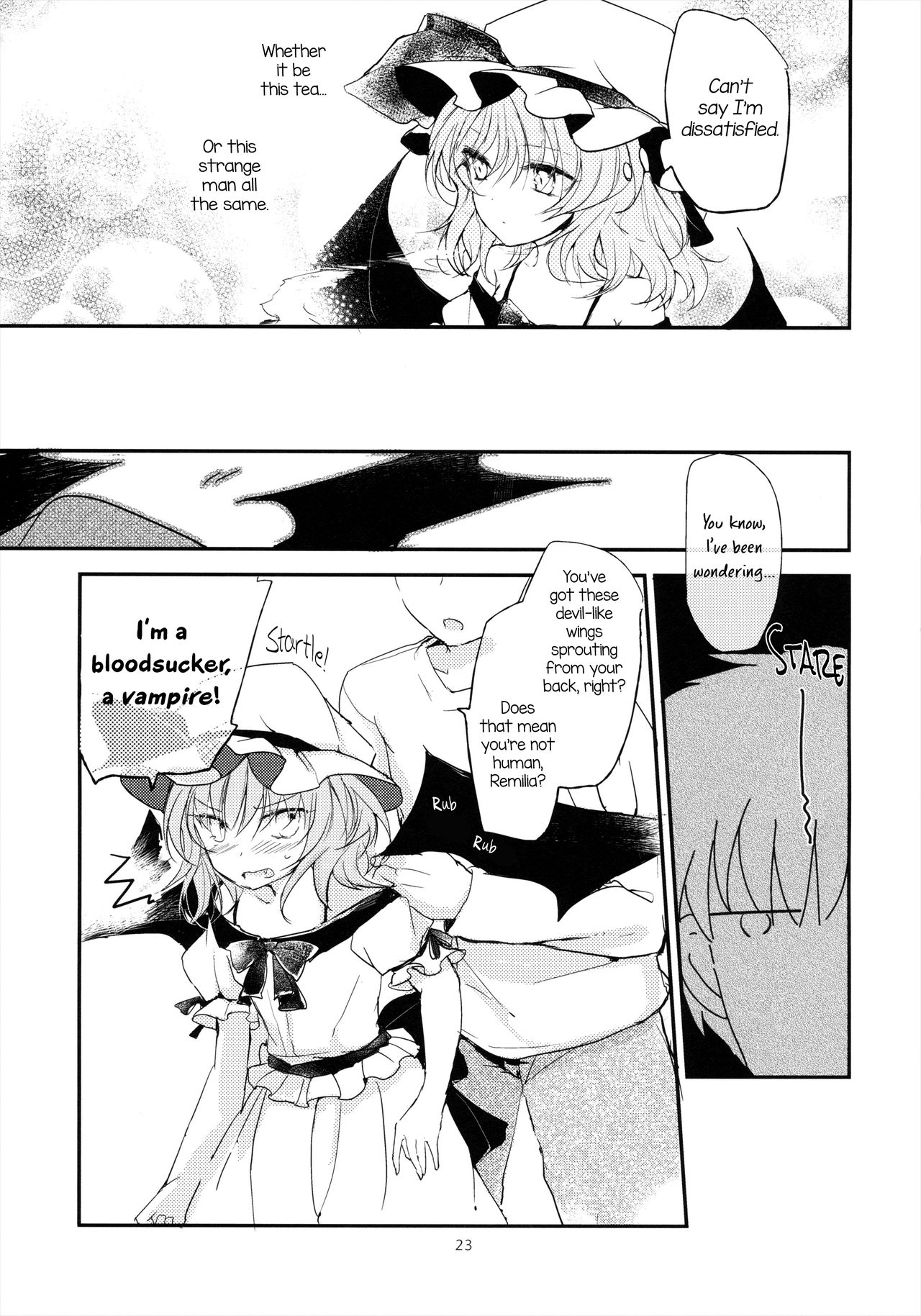 (例大祭10) [みっかみさき (ナヅカ)] 紅魔郷処女吸血鬼幻想譚 (東方Project) [英訳]