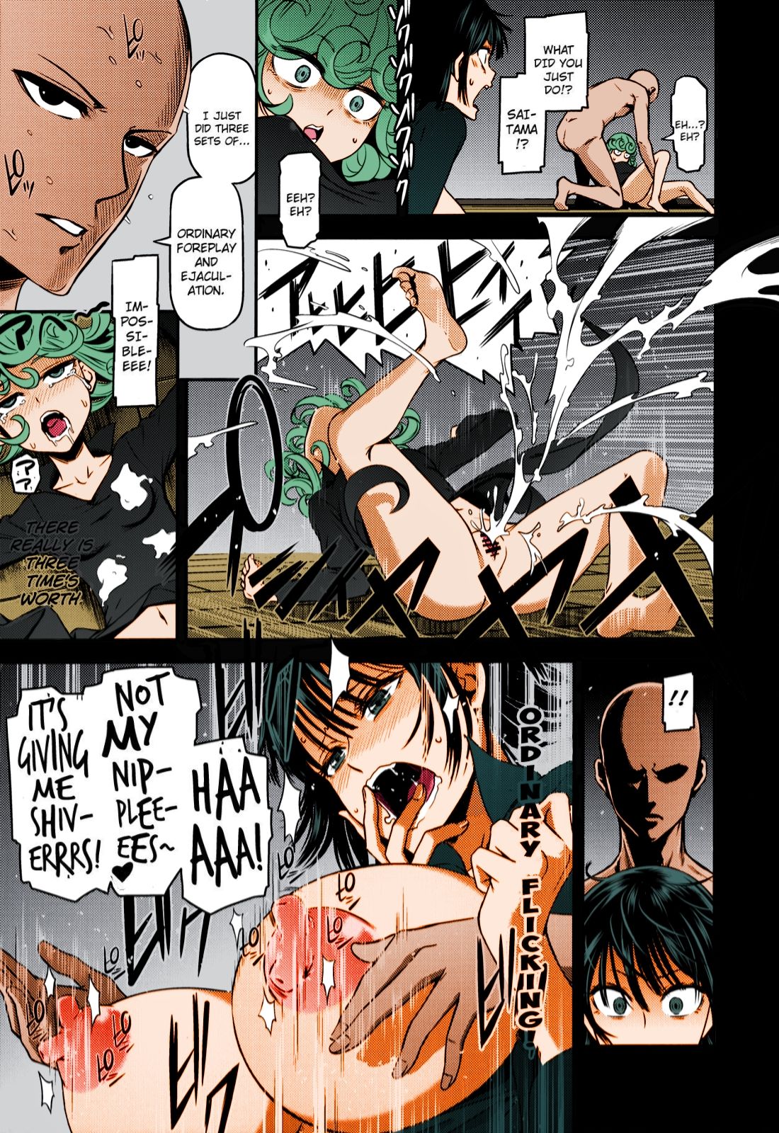 (C90) [清炭ハリケーン (清炭ハリケーン)] ONE-HURRICANE4 (ワンパンマン) [英訳] [カラー化]