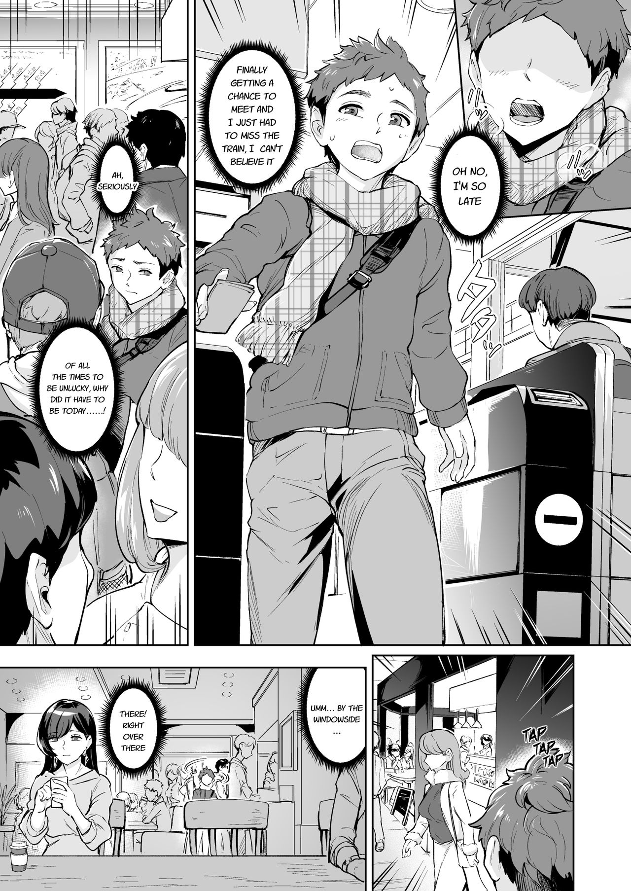 [Bonsketch (ぼんすけ)] 現れた痴女は年下喰いのスカトロ変態でした 3 [英訳] [DL版]