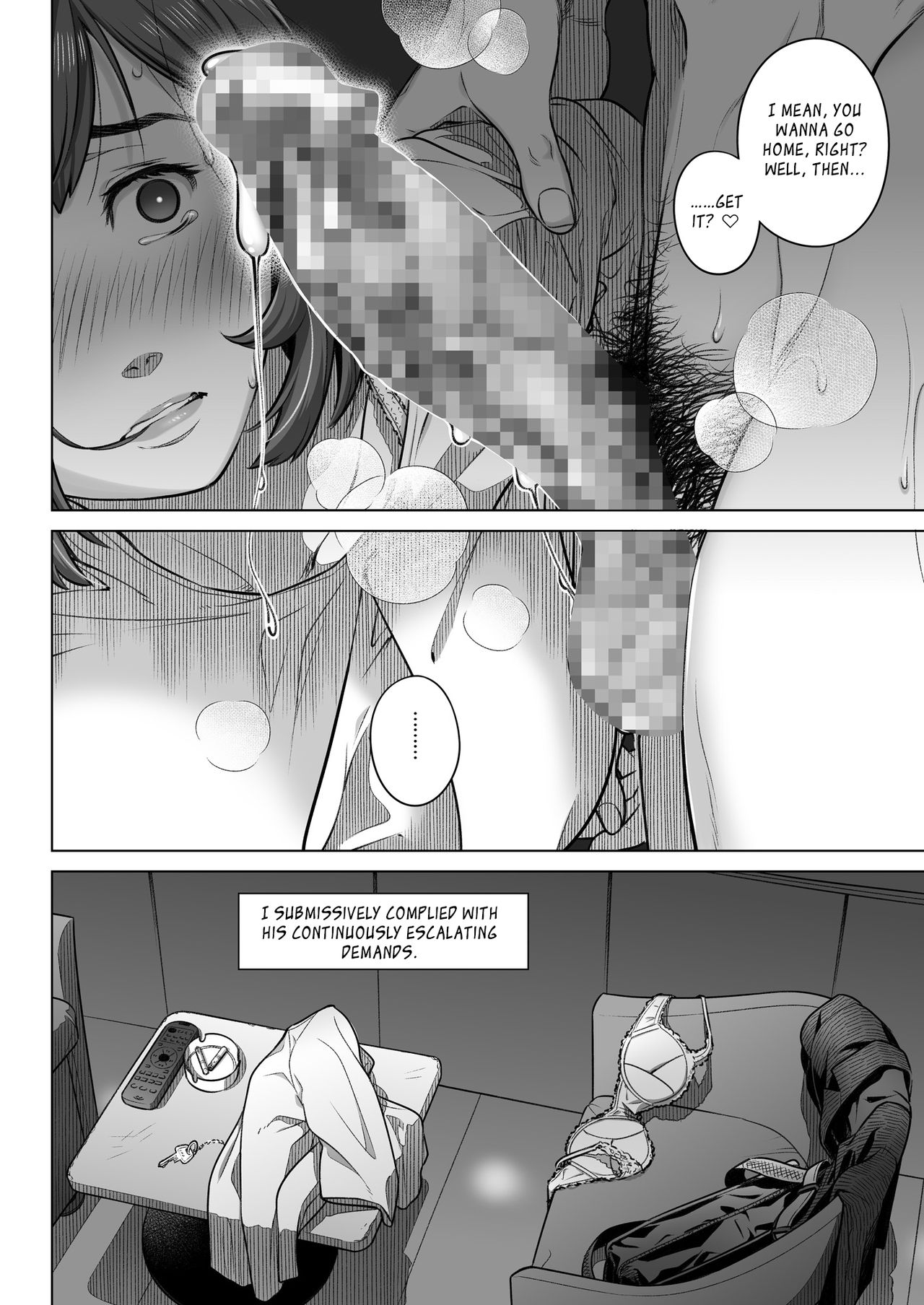 [オタクビーム (大塚まひろ)] 倉田有稀子の告白 ② [英訳]