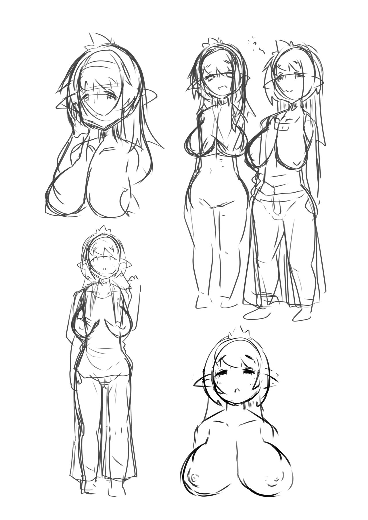 [安穏庵 (U-Non)] 田舎の元気なサキュバスちゃんと相棒と呼び合う仲になる話