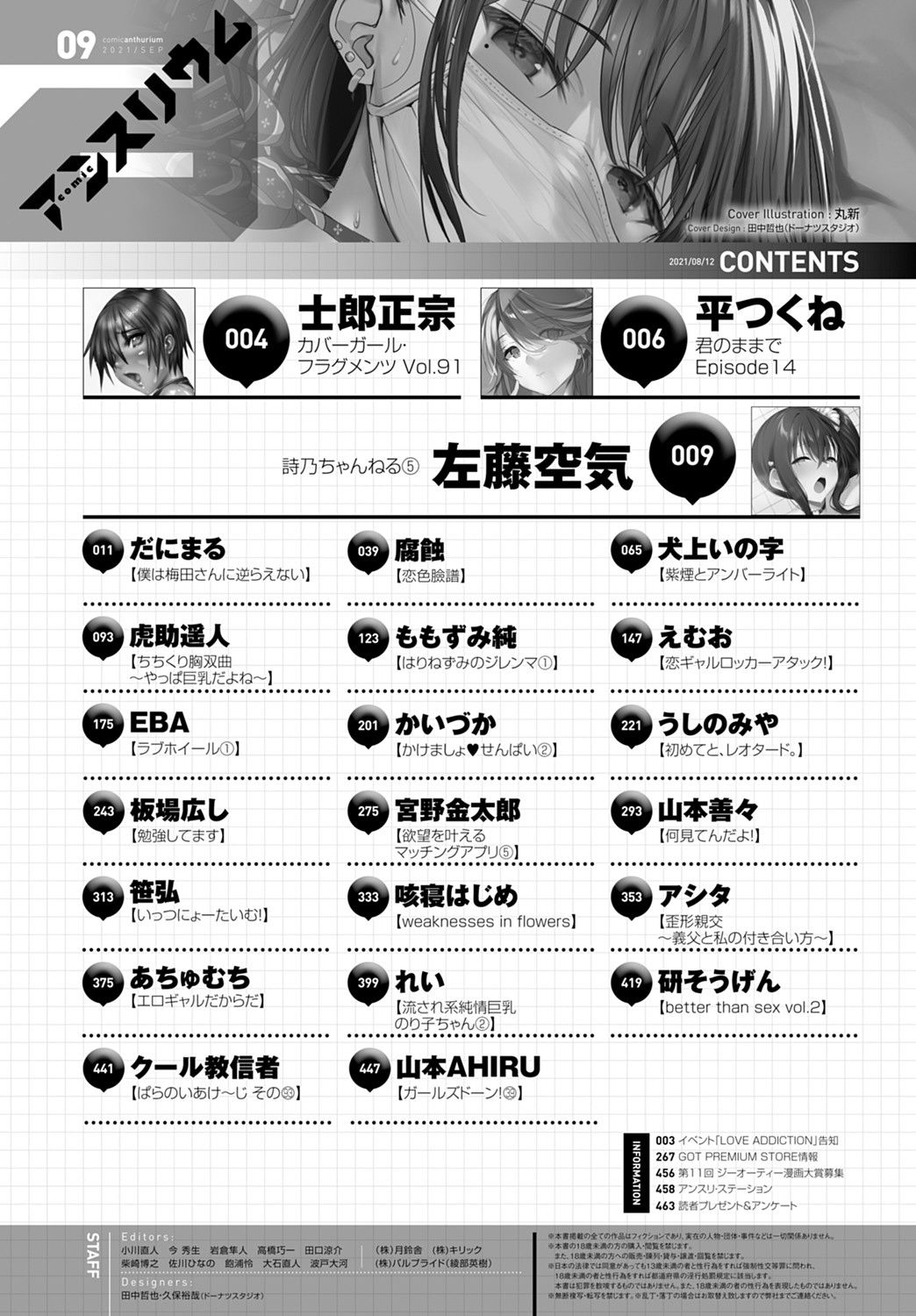 COMIC アンスリウム 2021年9月号 [DL版]