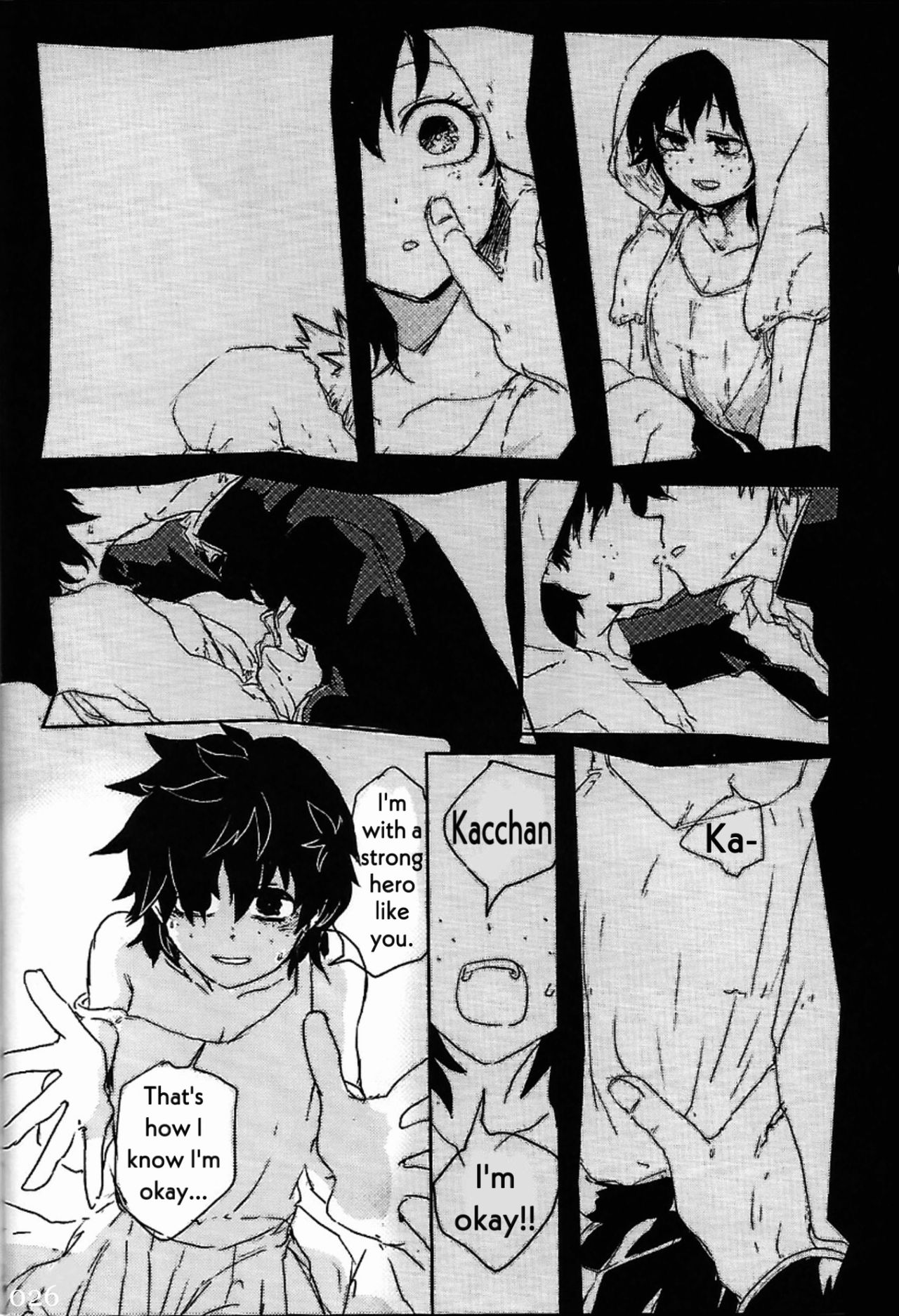 [心が折れてる (折れたシャー芯)] そして曲は止まない (僕のヒーローアカデミア) [英訳]