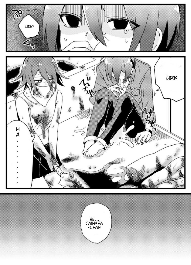 [36 (白亜)] 白い水槽と赤い金魚 (ニューダンガンロンパV3) [英訳] [DL版]