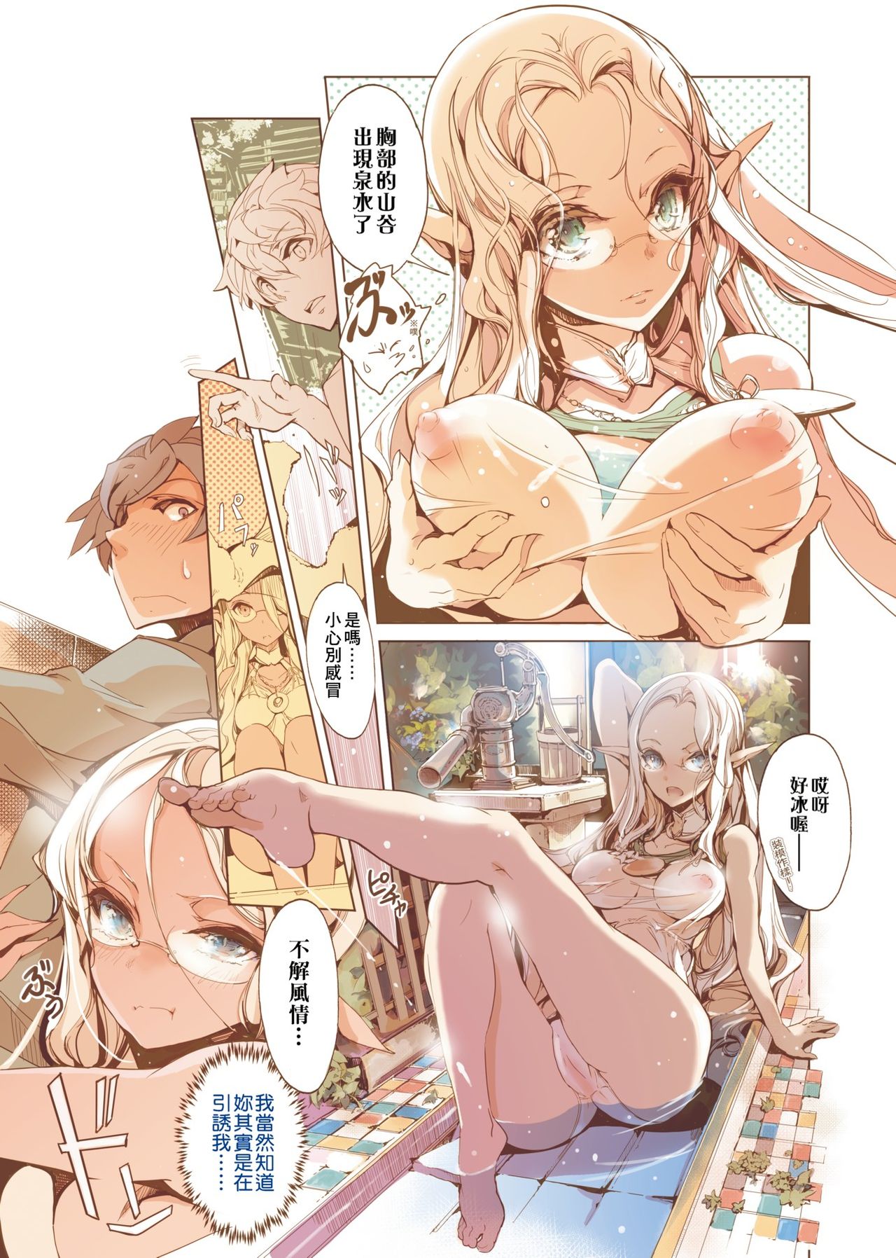 [袁藤沖人] エルフの嫁入り 精靈新嫁娘 [黑条修正][单行本][未来数位中文]