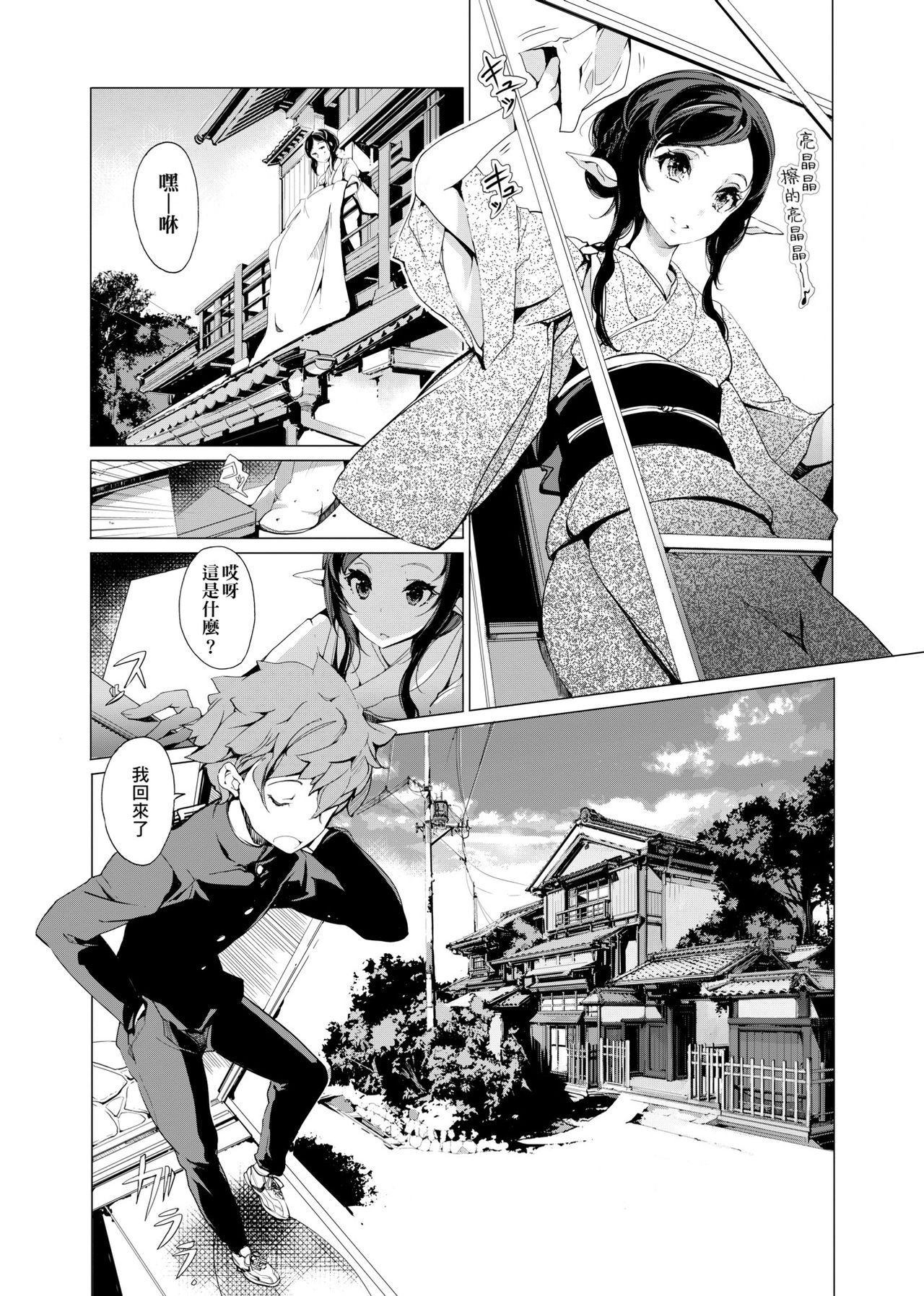 [袁藤沖人] エルフの嫁入り 精靈新嫁娘 [黑条修正][单行本][未来数位中文]